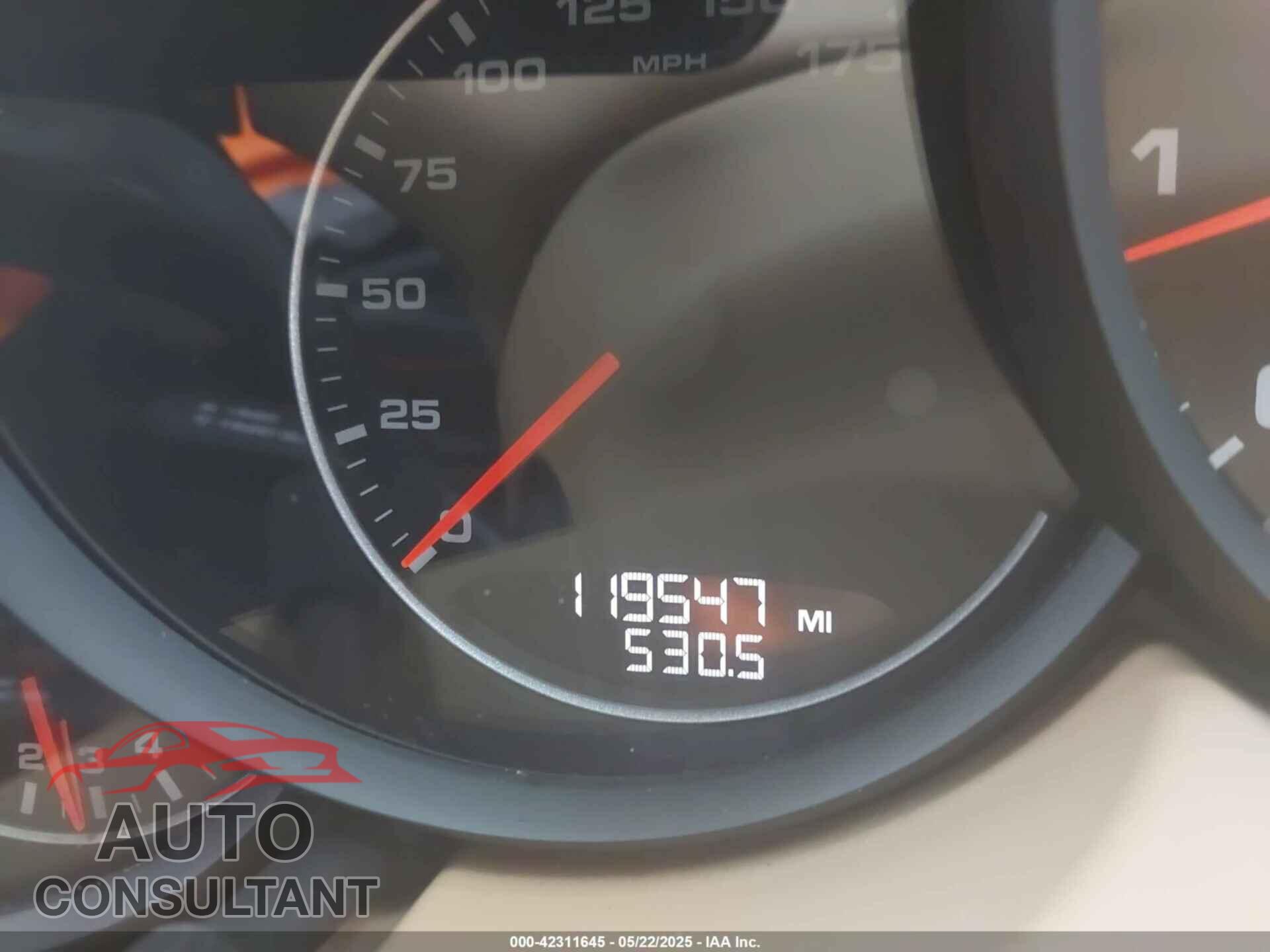 PORSCHE CAYENNE 2012 - WP1AA2A22CLA07997