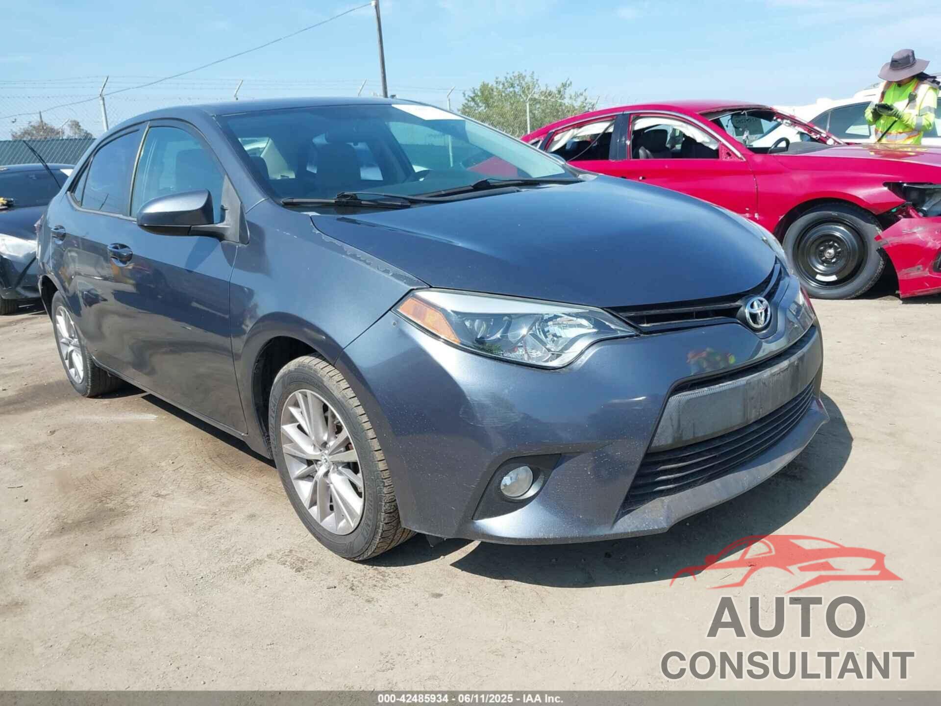 TOYOTA COROLLA 2014 - 5YFBURHE9EP092711