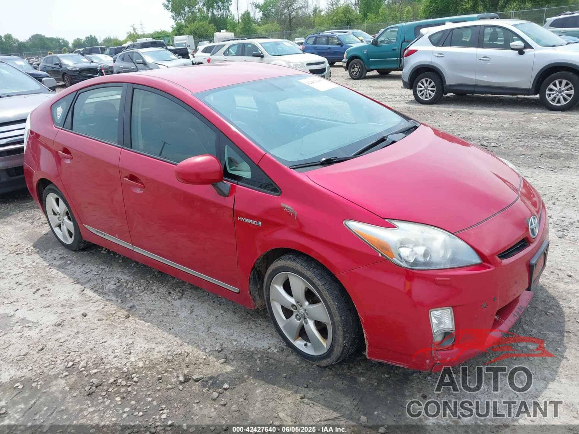 TOYOTA PRIUS 2010 - JTDKN3DU8A0169841