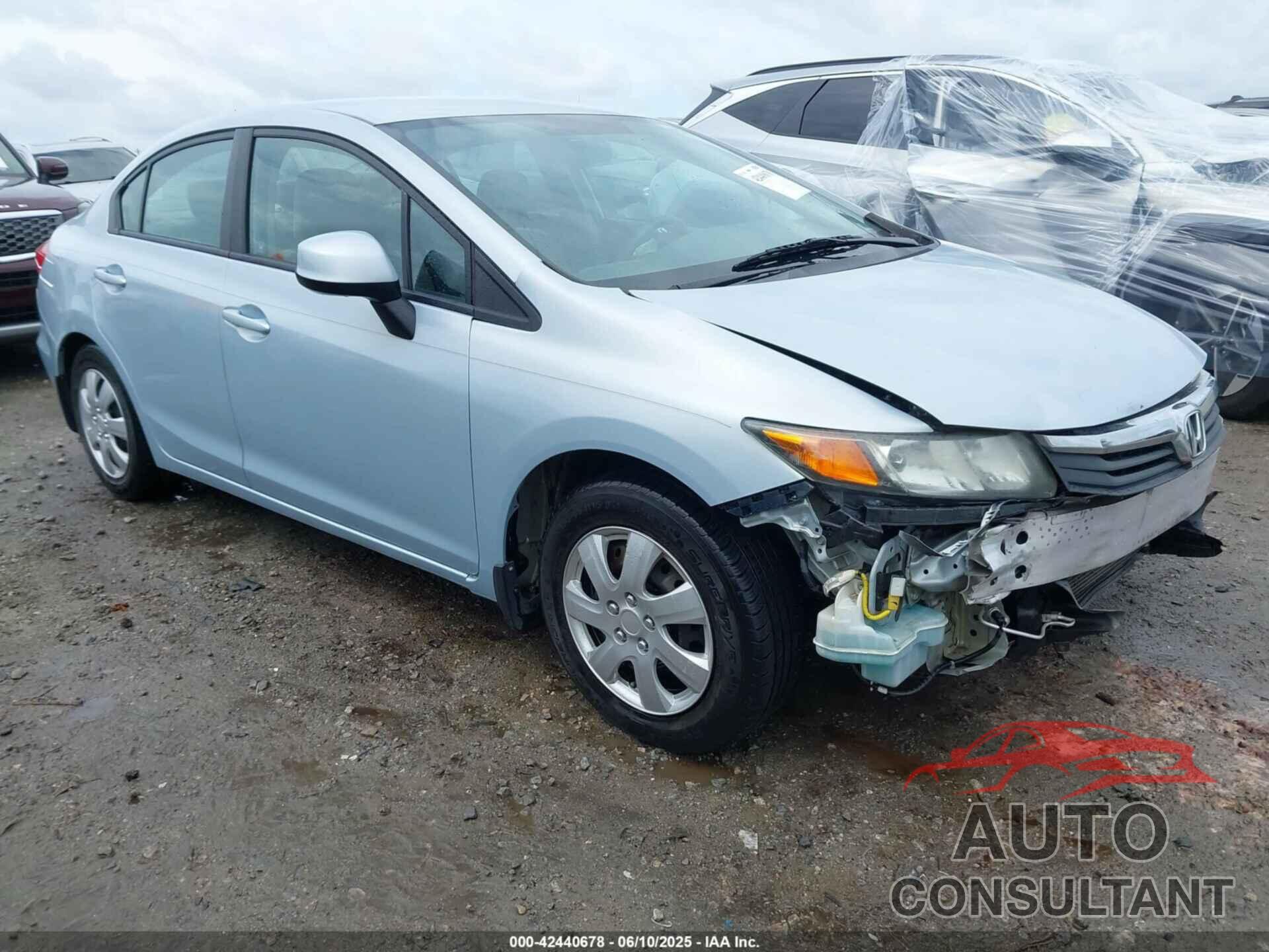 HONDA CIVIC 2012 - 2HGFB2F50CH593119