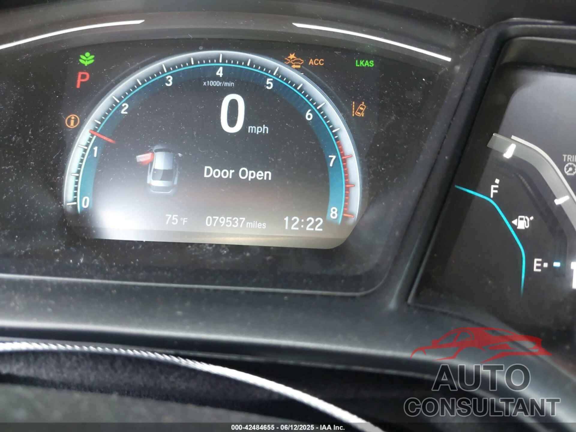 HONDA CIVIC 2020 - 19XFC2F68LE210964