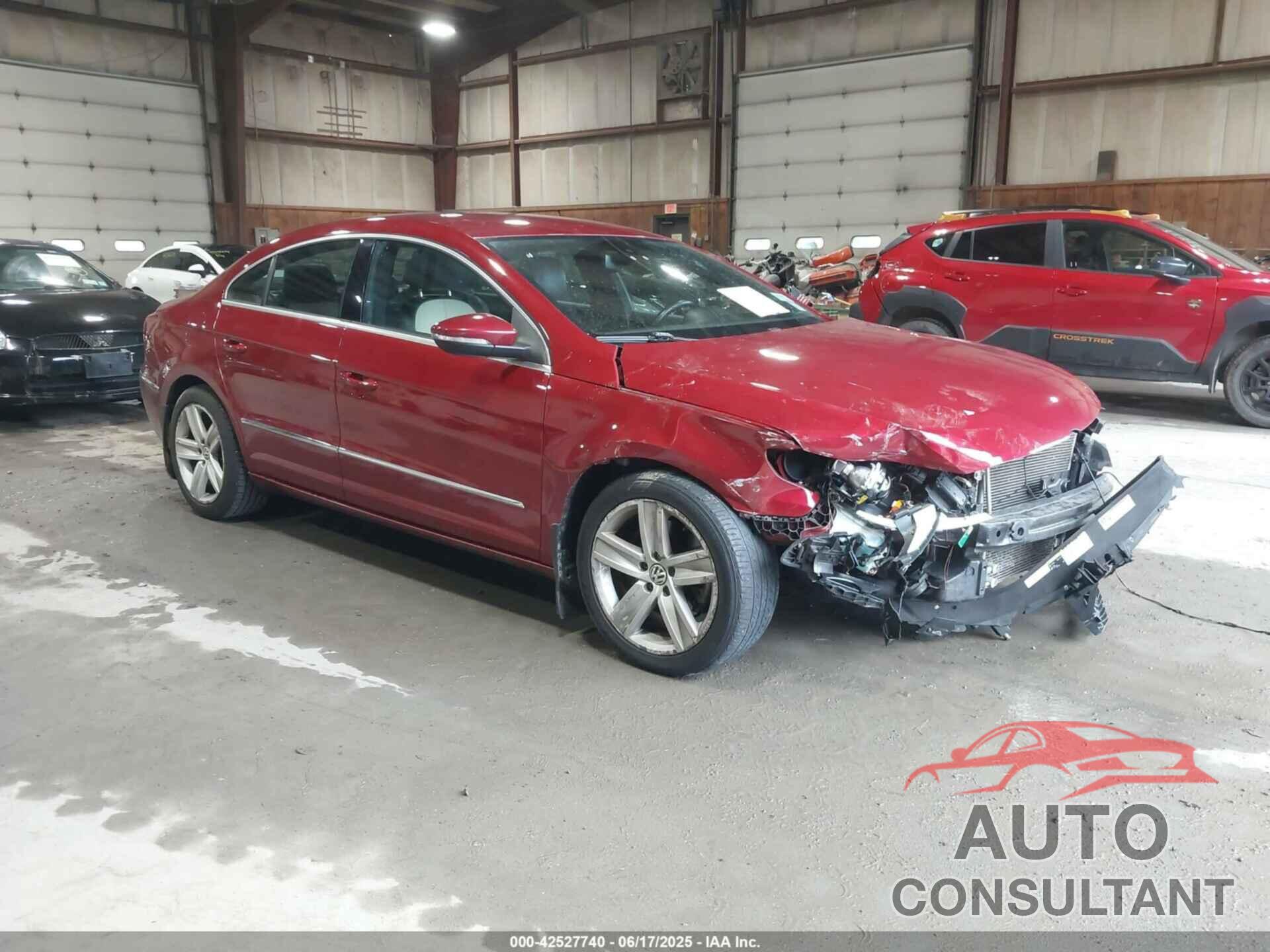 VOLKSWAGEN CC 2015 - WVWBP7AN2FE802732