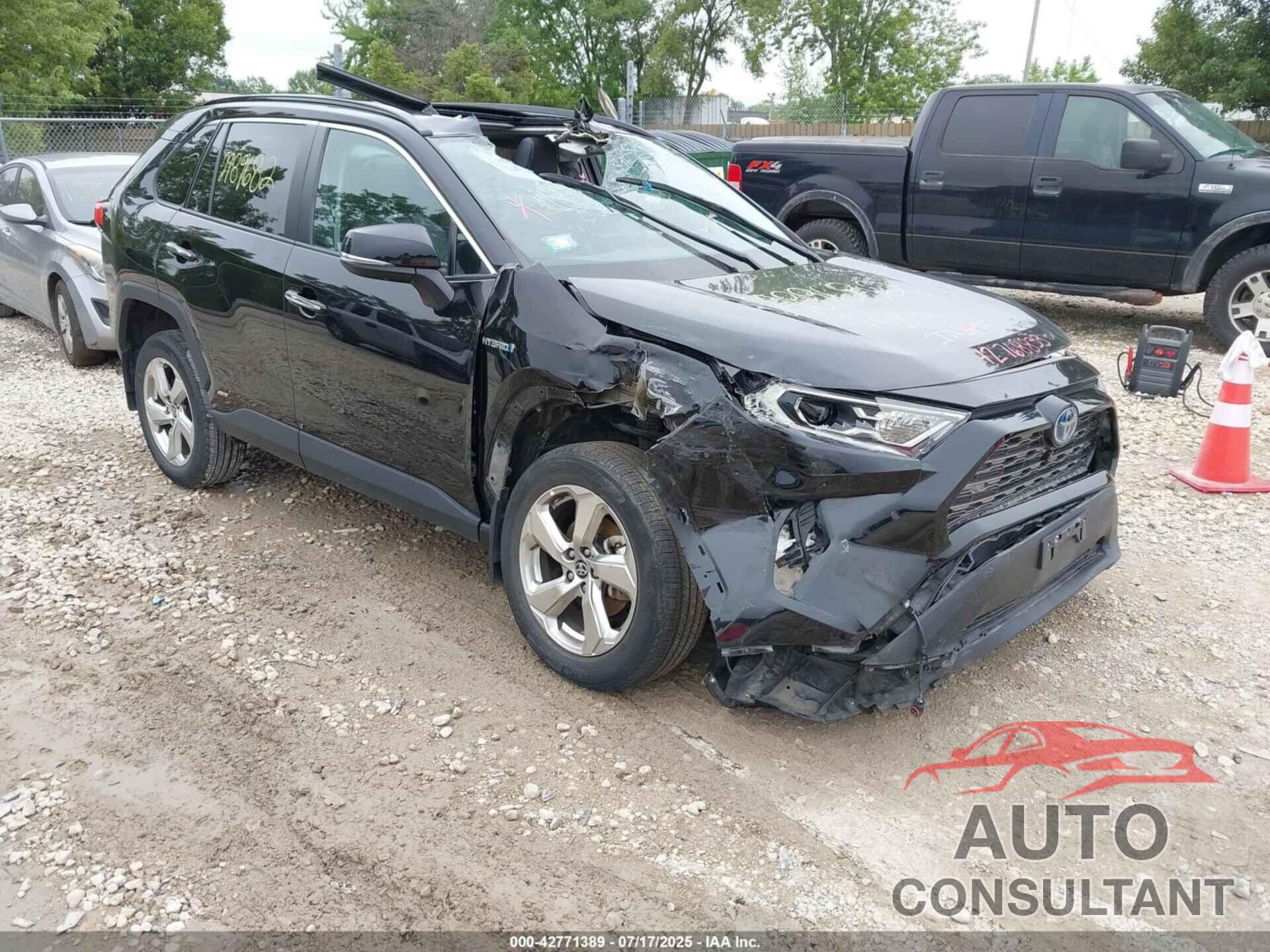 TOYOTA RAV4 HYBRID 2021 - 4T3D6RFV1MU047871