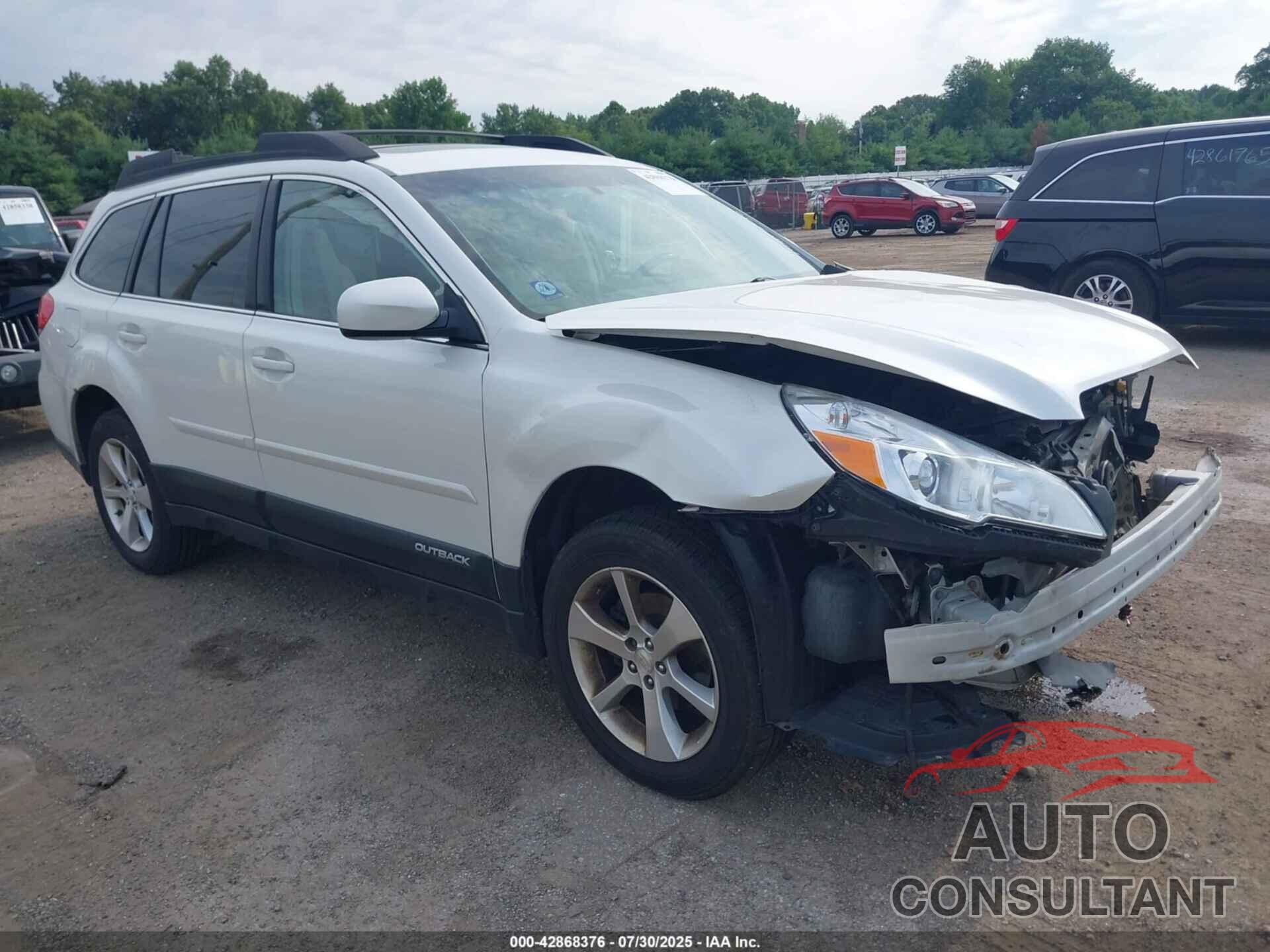 SUBARU OUTBACK 2014 - 4S4BRBLC6E3233172