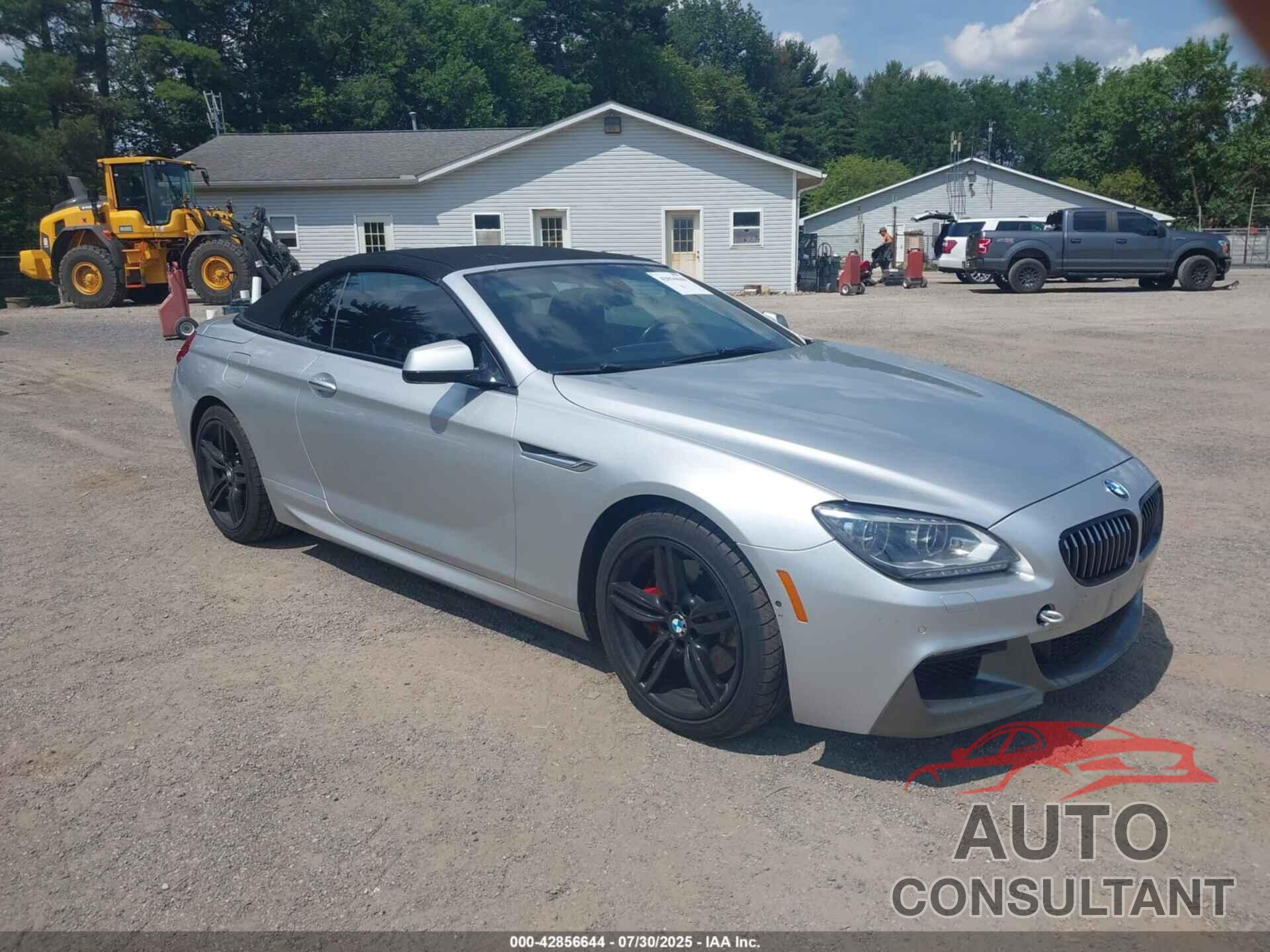 BMW 650I 2013 - WBAYP1C53DDX00568