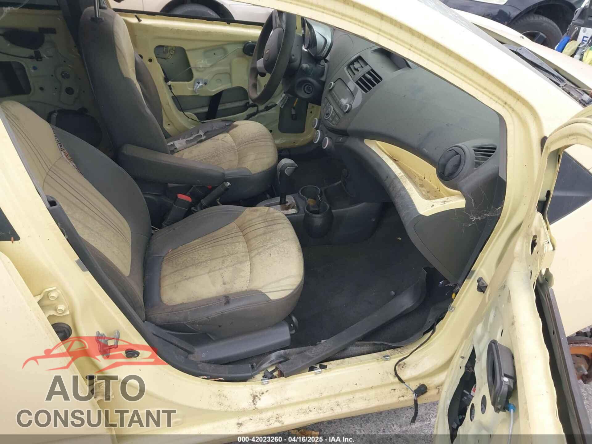 CHEVROLET SPARK 2014 - KL8CB6S92EC404096