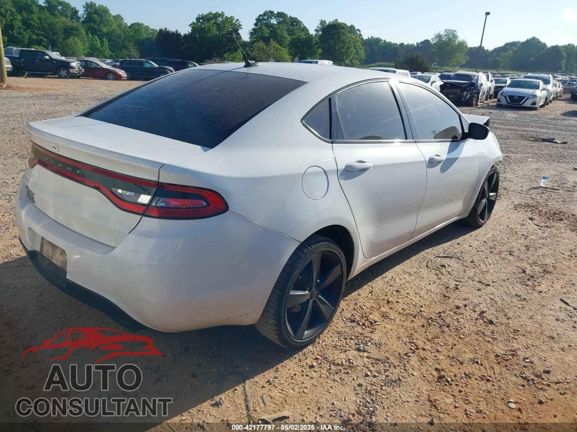 DODGE DART 2015 - 1C3CDFBB3FD223836