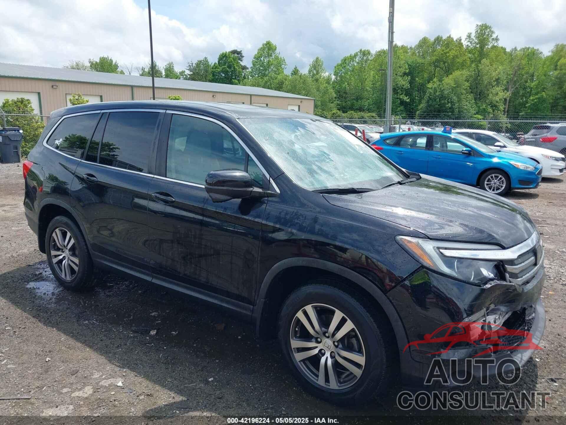 HONDA PILOT 2017 - 5FNYF6H67HB049027