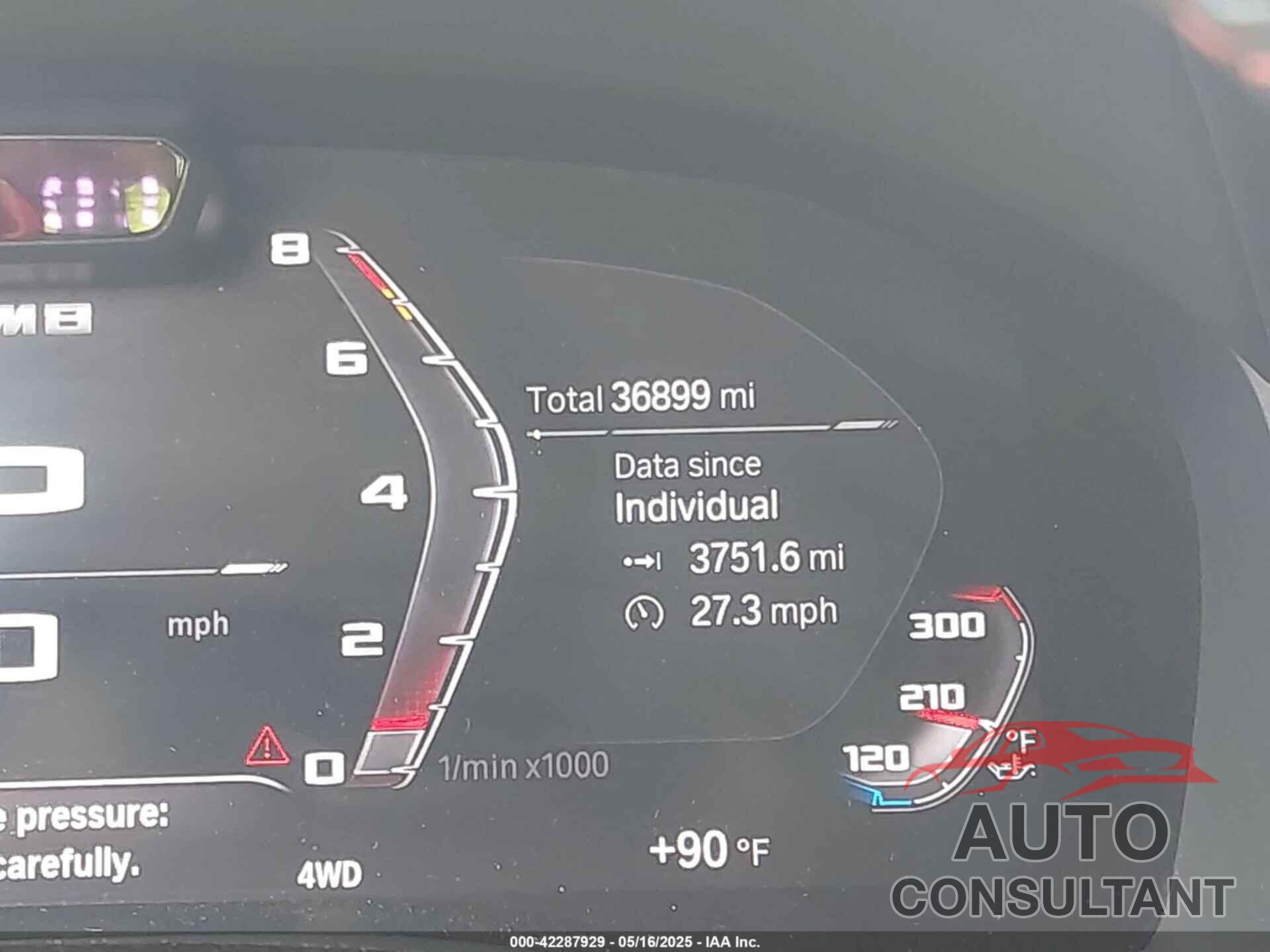BMW M8 GRAN COUPE 2020 - WBSGV0C0XLCE12517
