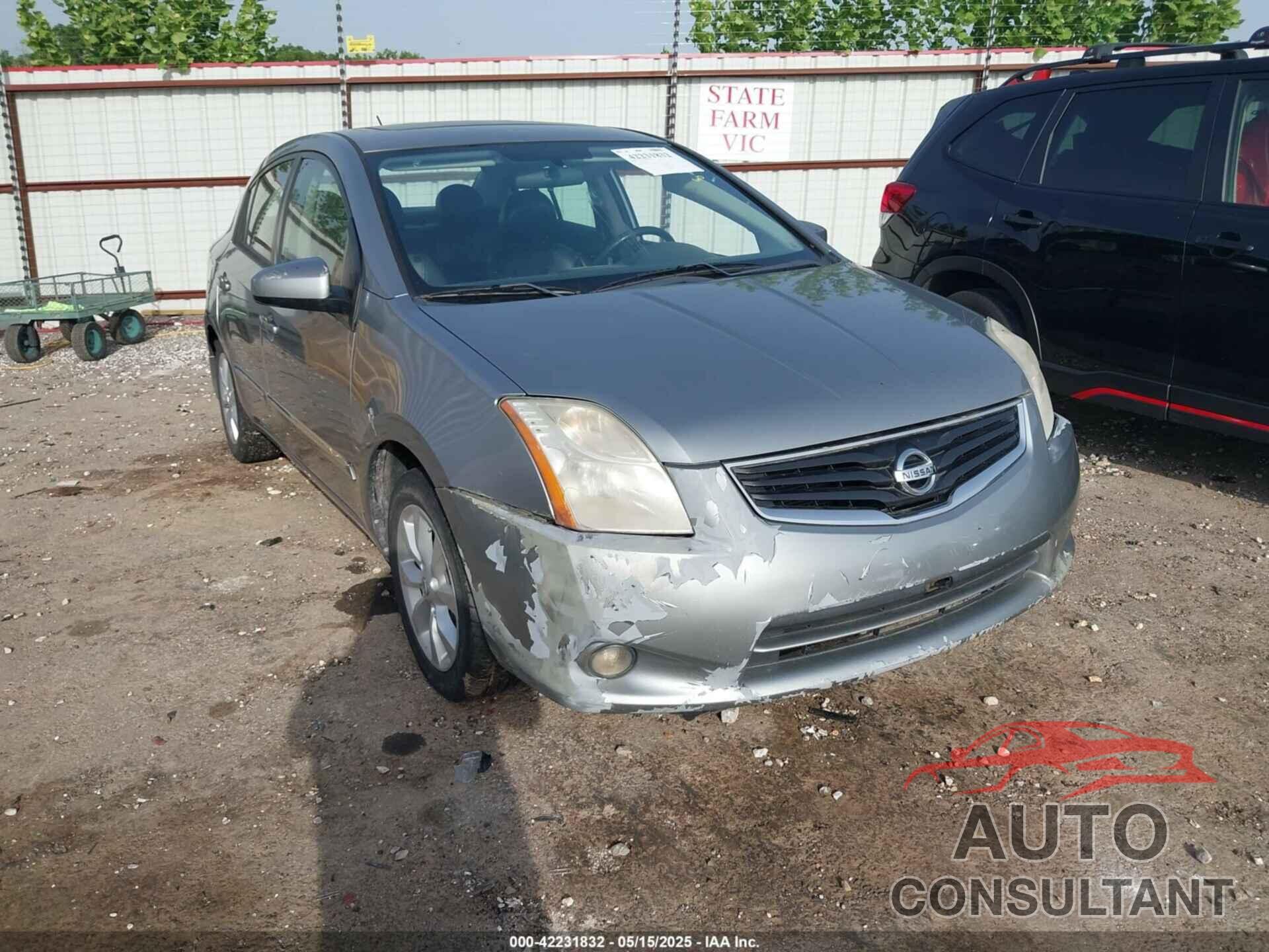 NISSAN SENTRA 2011 - 3N1AB6APXBL620456