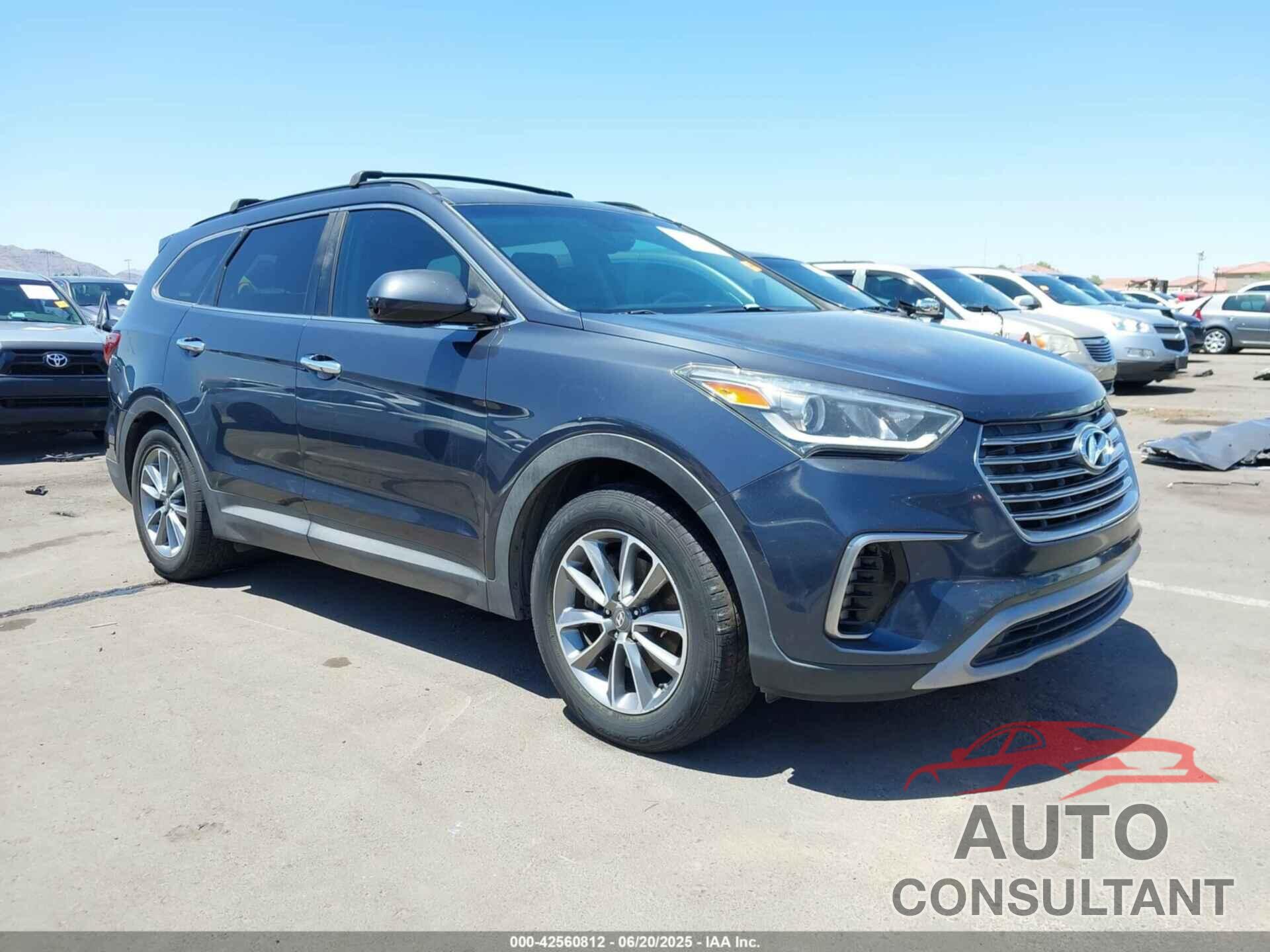 HYUNDAI SANTA FE 2017 - KM8SM4HF1HU219613
