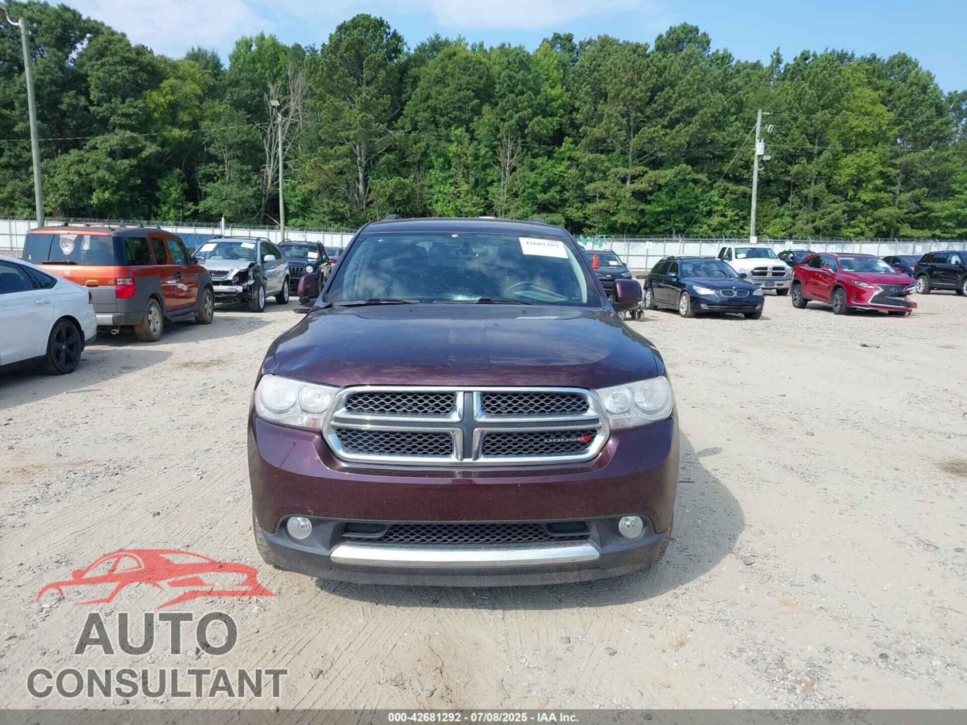 DODGE DURANGO 2012 - 1C4RDHDG1CC275493