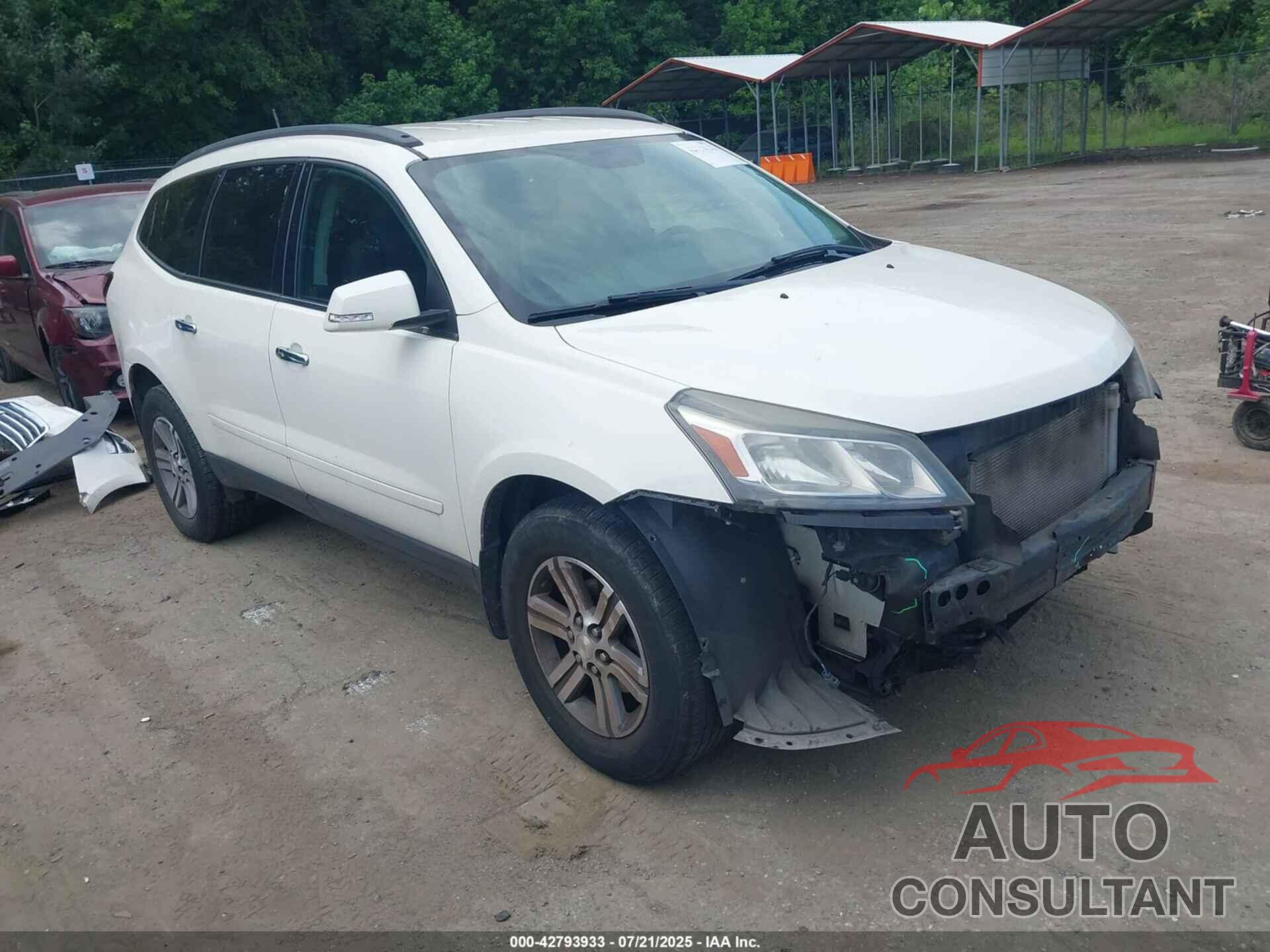 CHEVROLET TRAVERSE 2015 - 1GNKRGKDXFJ288370