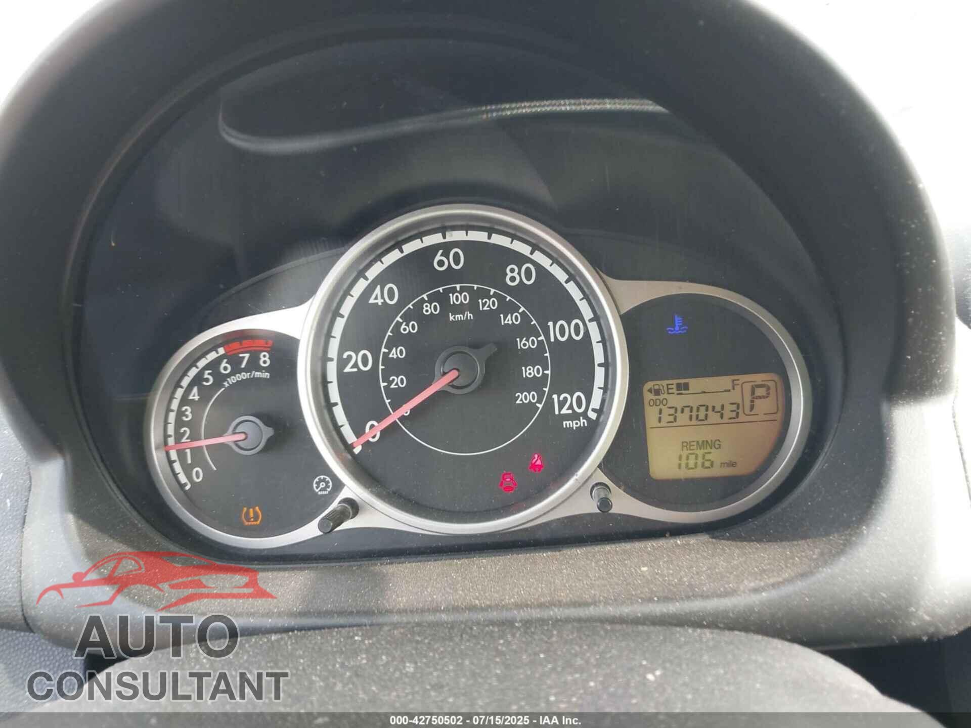 MAZDA MAZDA2 2013 - JM1DE1LY1D0160324