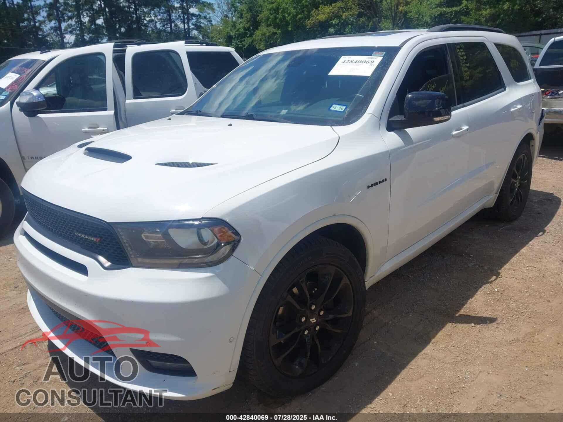 DODGE DURANGO 2020 - 1C4SDHCT8LC307307