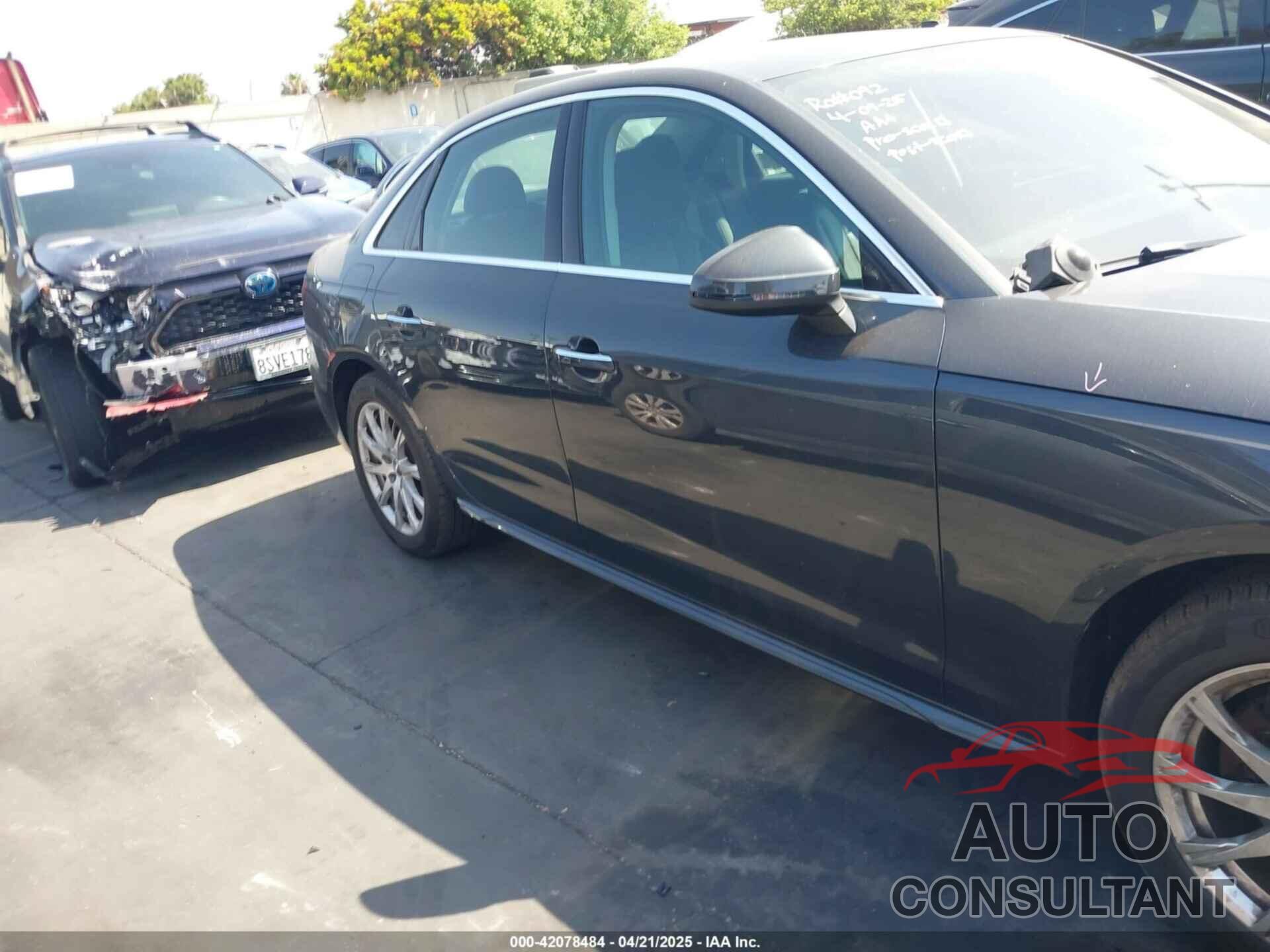 AUDI A4 2020 - WAUGMAF46LN004092