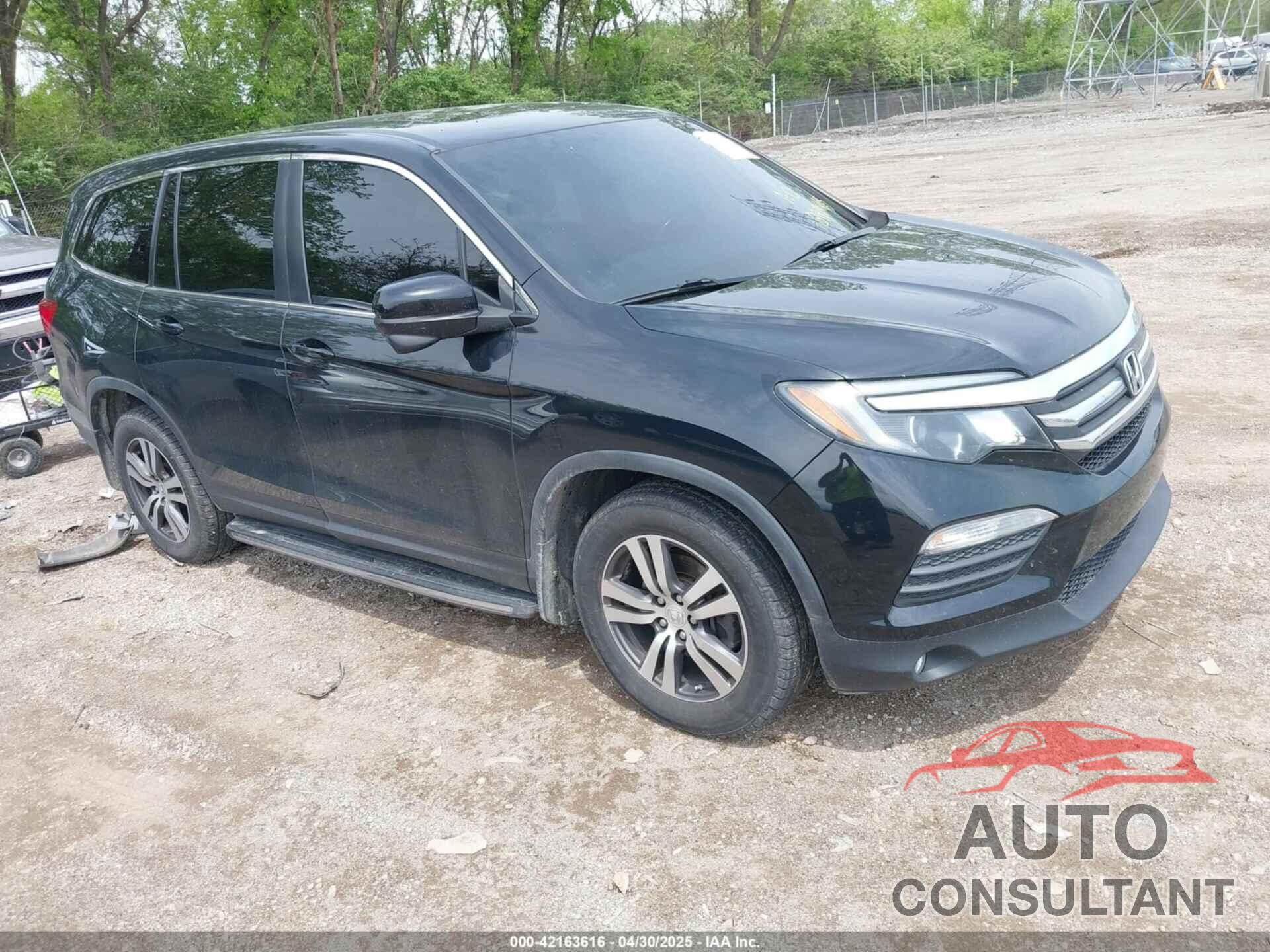 HONDA PILOT 2016 - 5FNYF6H57GB021525