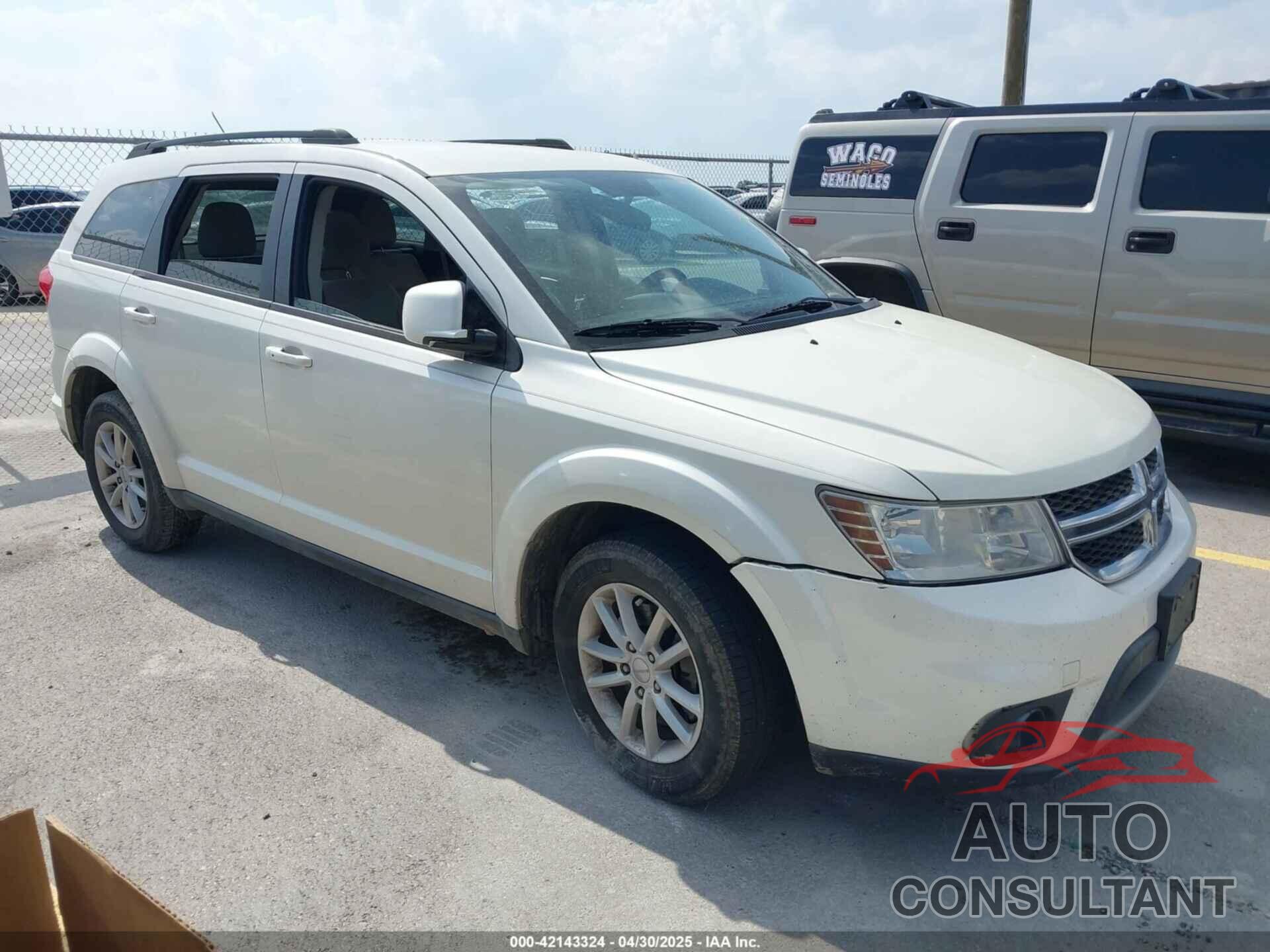 DODGE JOURNEY 2013 - 3C4PDCBG9DT688006