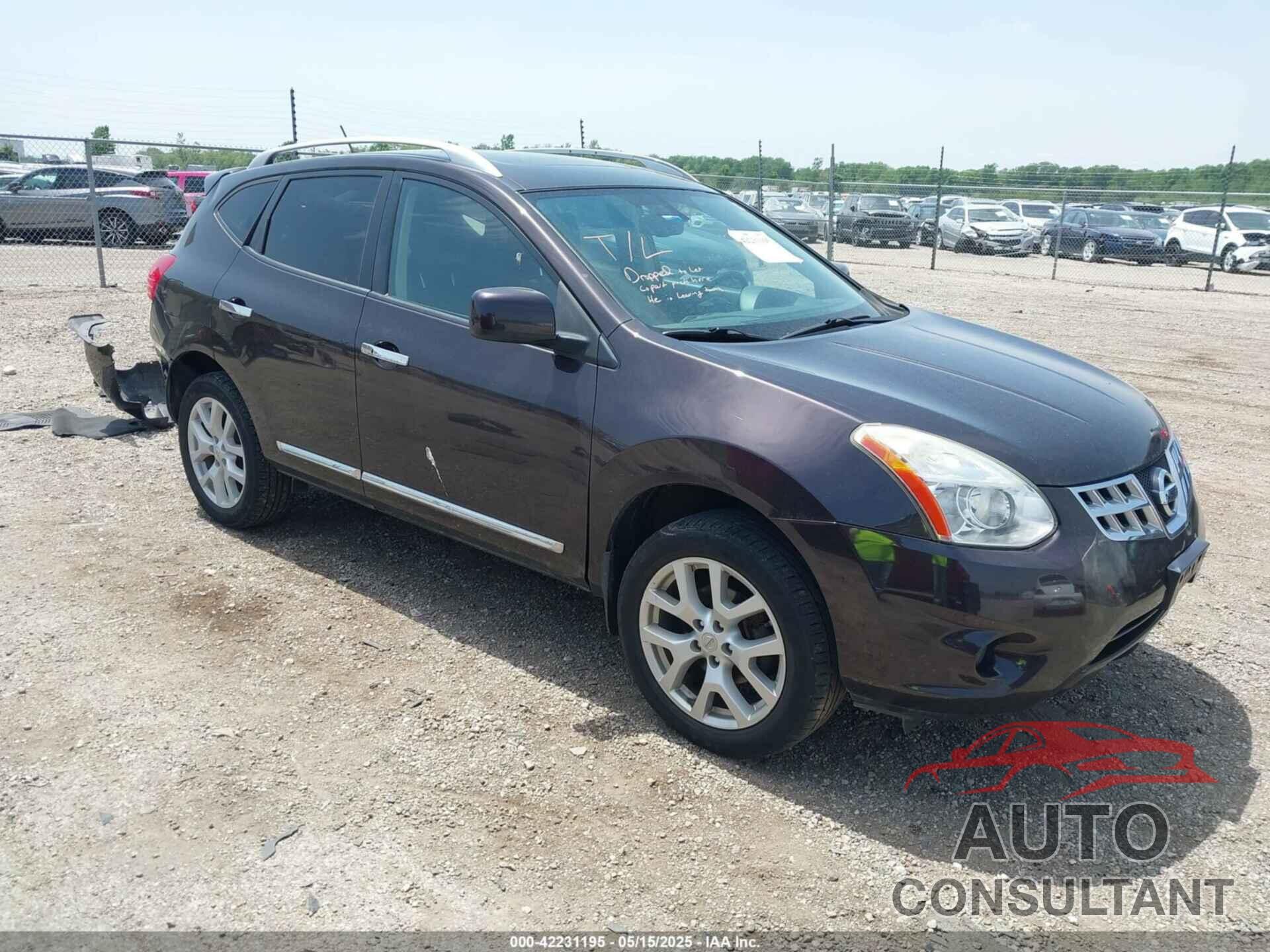 NISSAN ROGUE 2011 - JN8AS5MV0BW287085