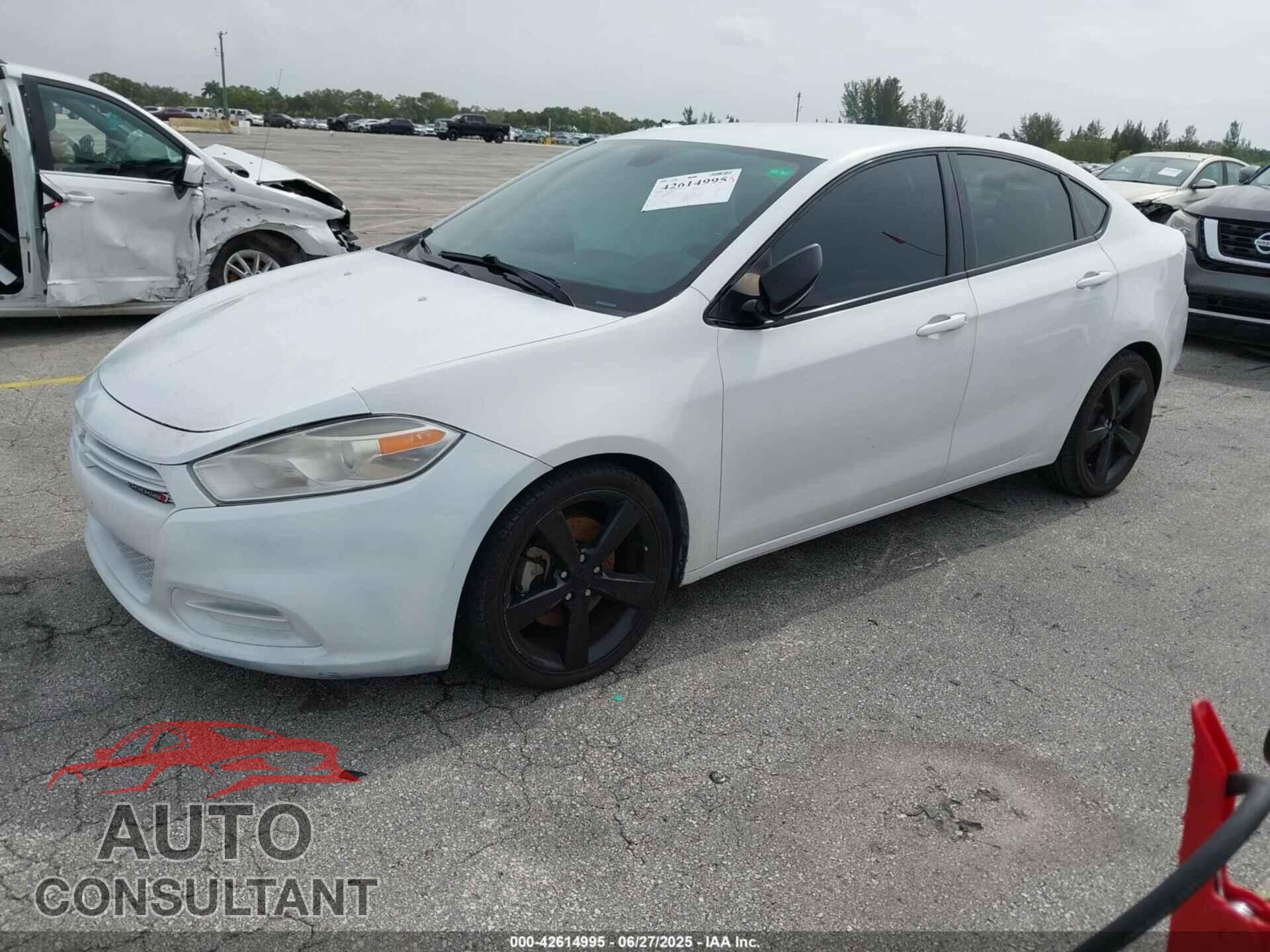 DODGE DART 2015 - 1C3CDFBB3FD146532