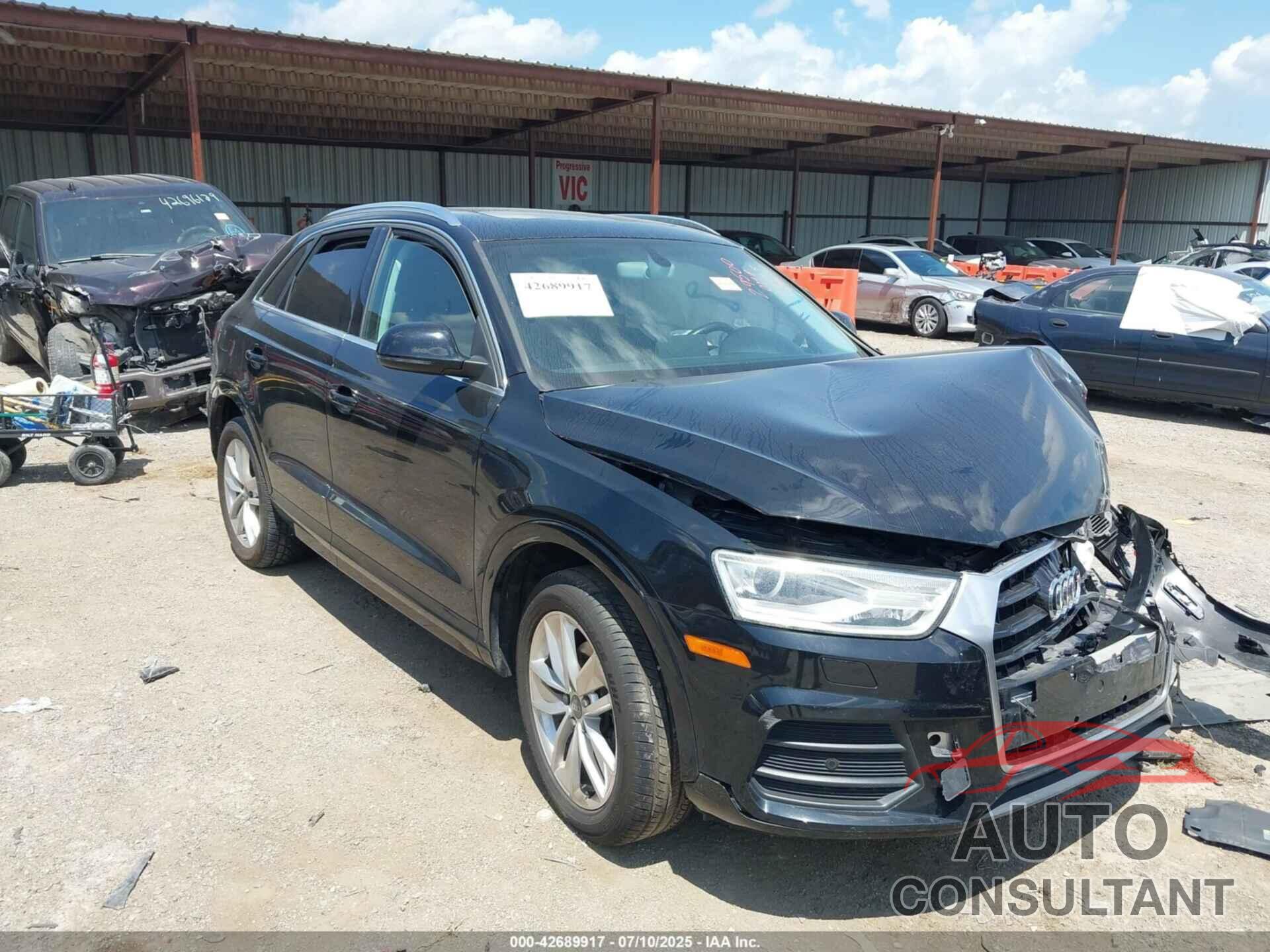 AUDI Q3 2016 - WA1BFCFS4GR000147