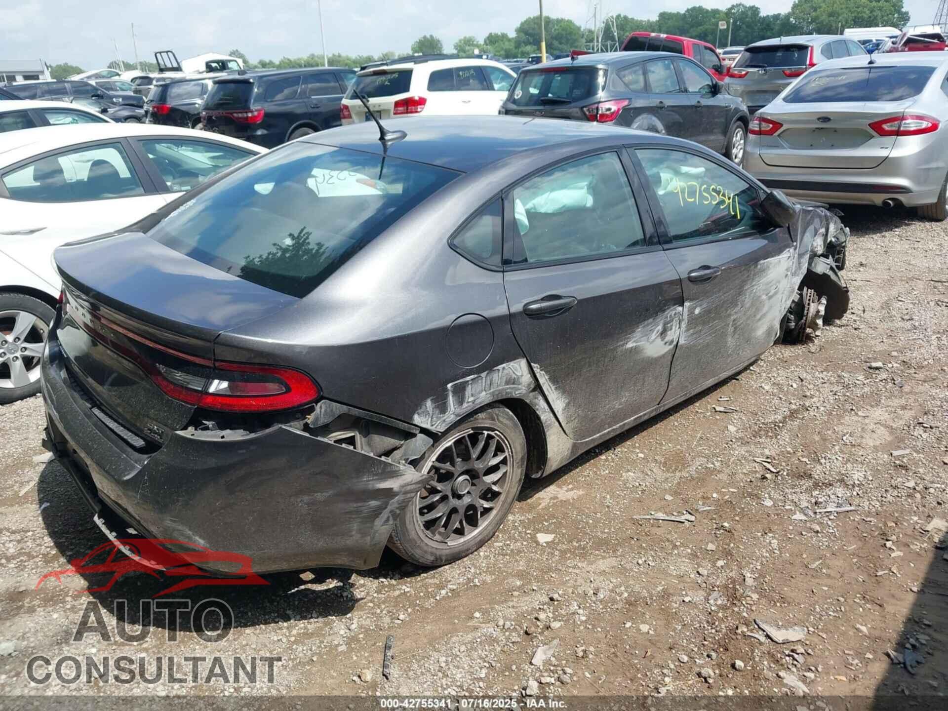 DODGE DART 2014 - 1C3CDFBB7ED877625