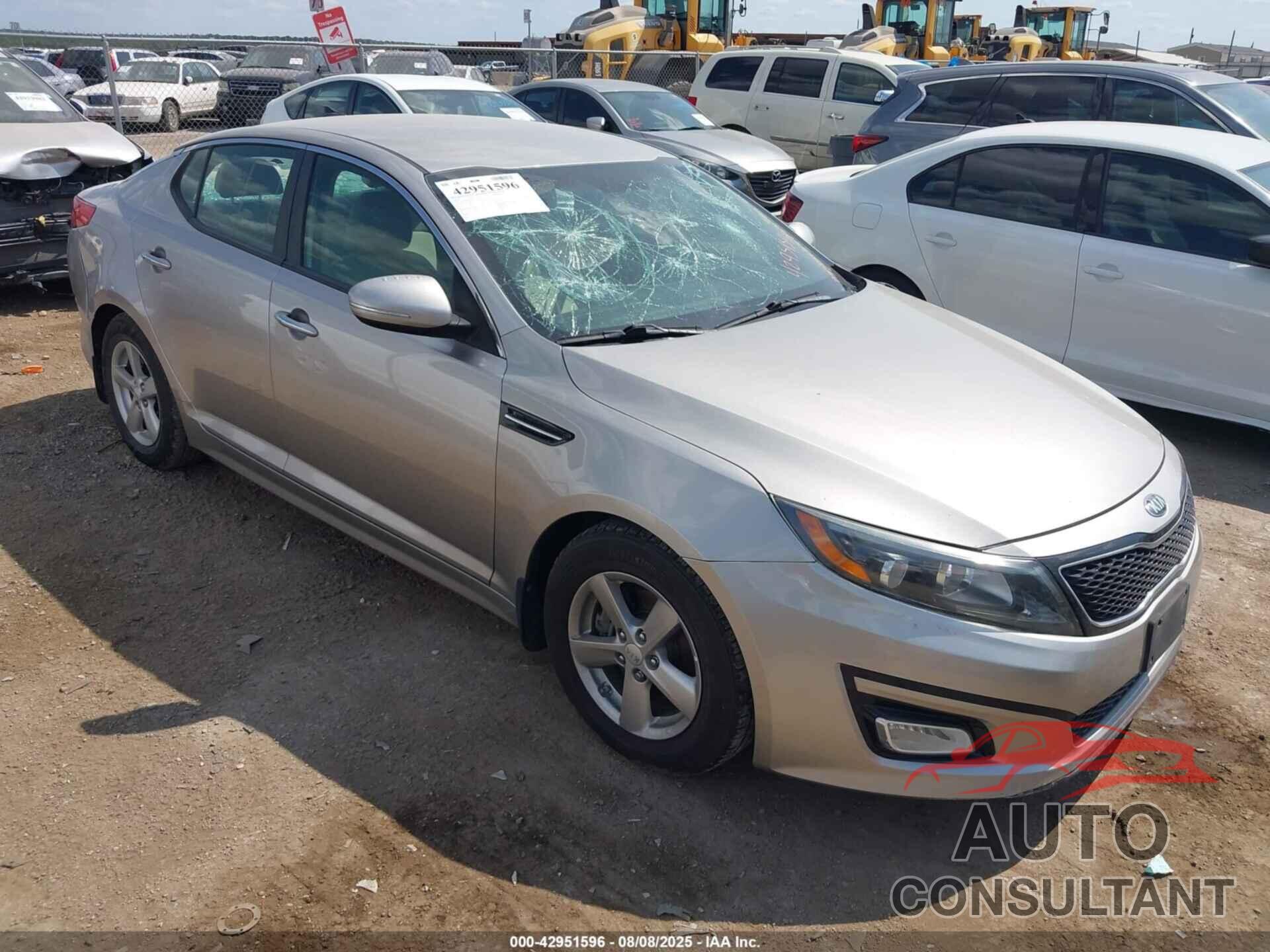 KIA OPTIMA 2014 - 5XXGM4A70EG333522