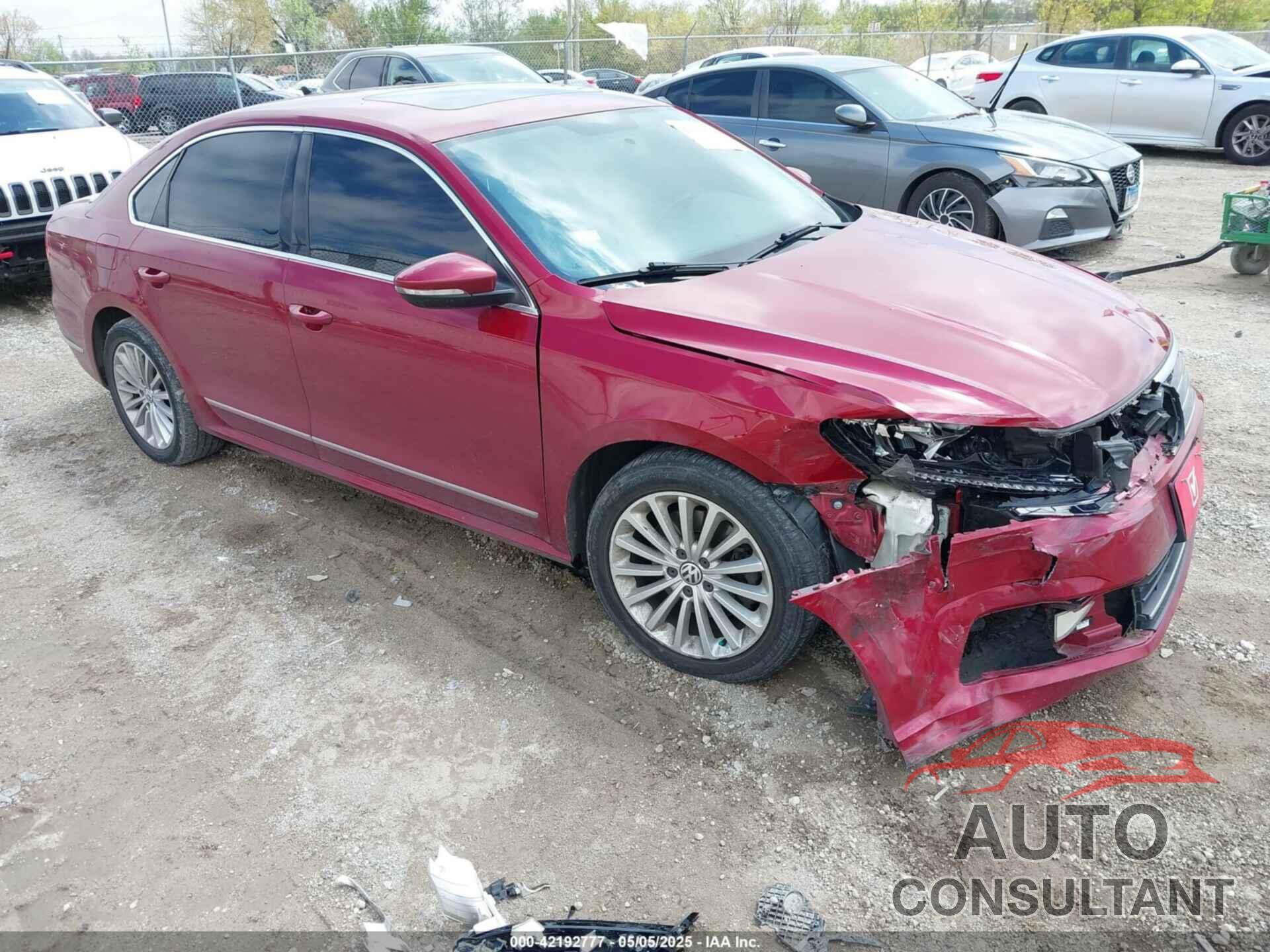 VOLKSWAGEN PASSAT 2016 - 1VWBT7A39GC023770