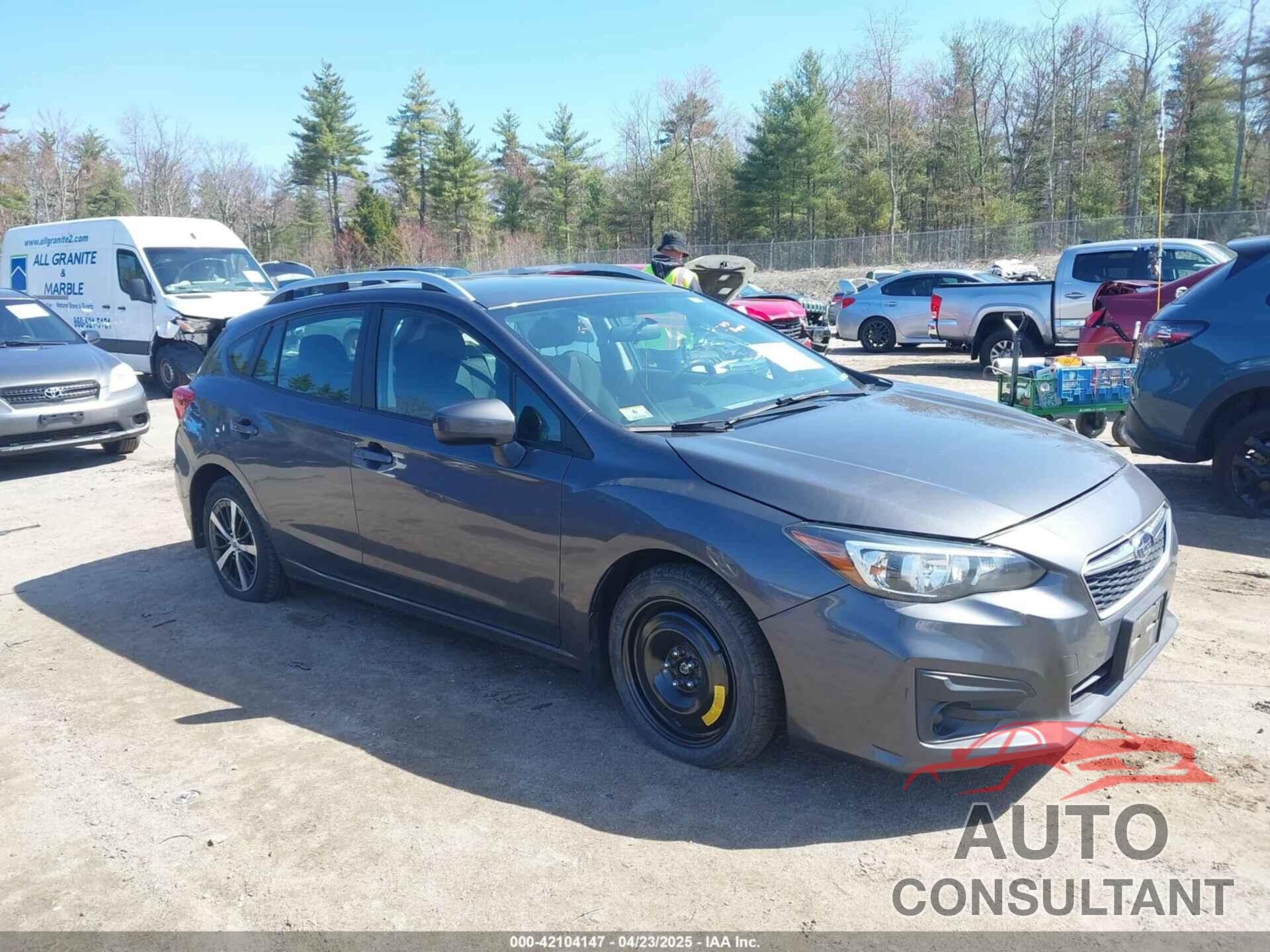 SUBARU IMPREZA 2019 - 4S3GTAC63K3728702