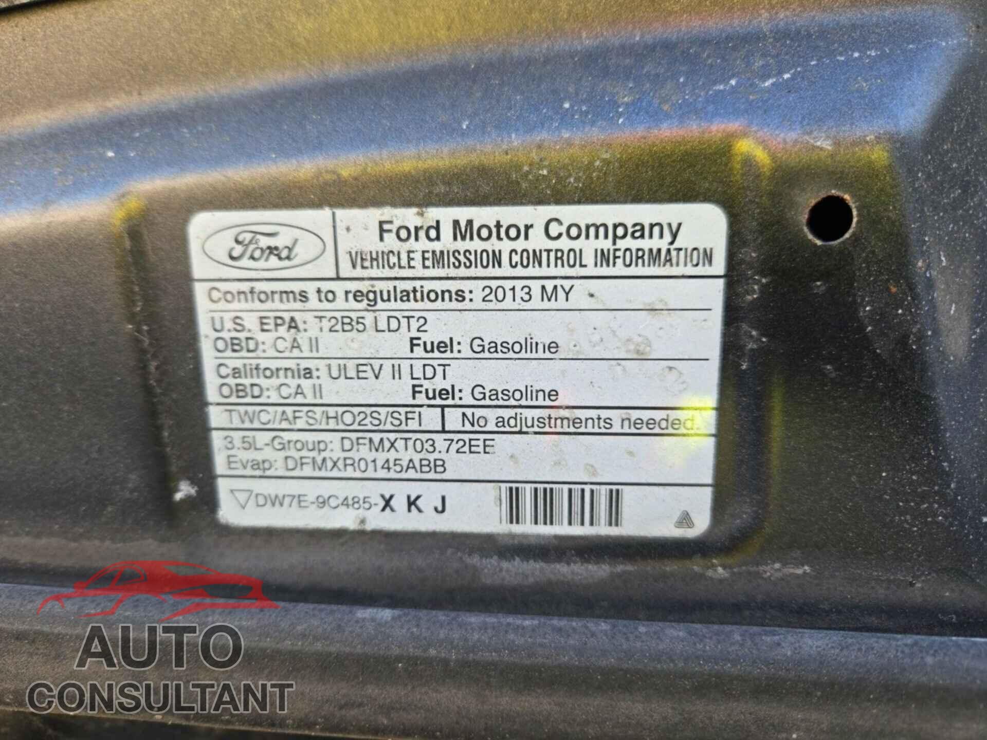 FORD EDGE 2013 - 2FMDK4JC4DBB81261