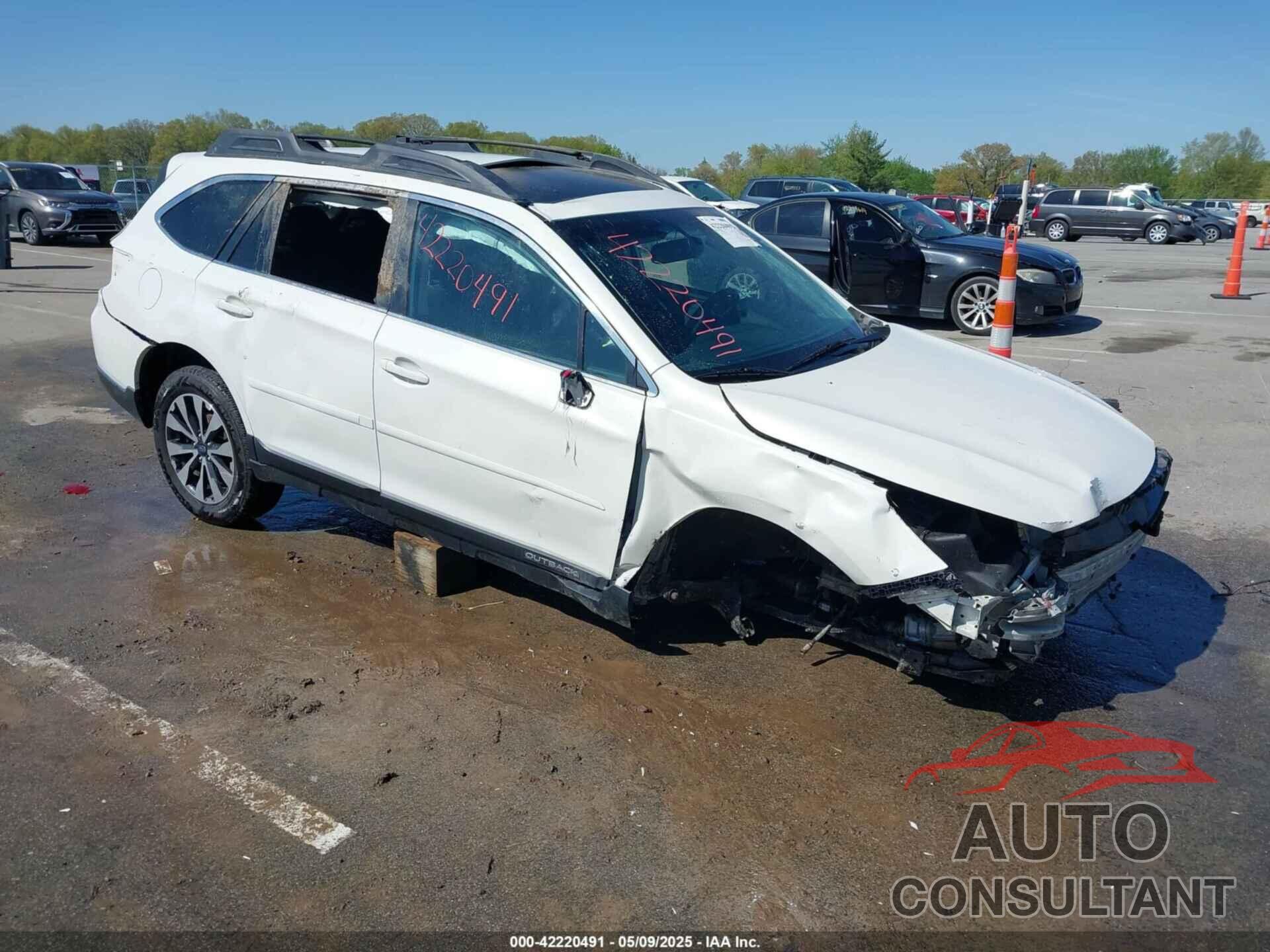 SUBARU OUTBACK 2017 - 4S4BSAKC2H3232041