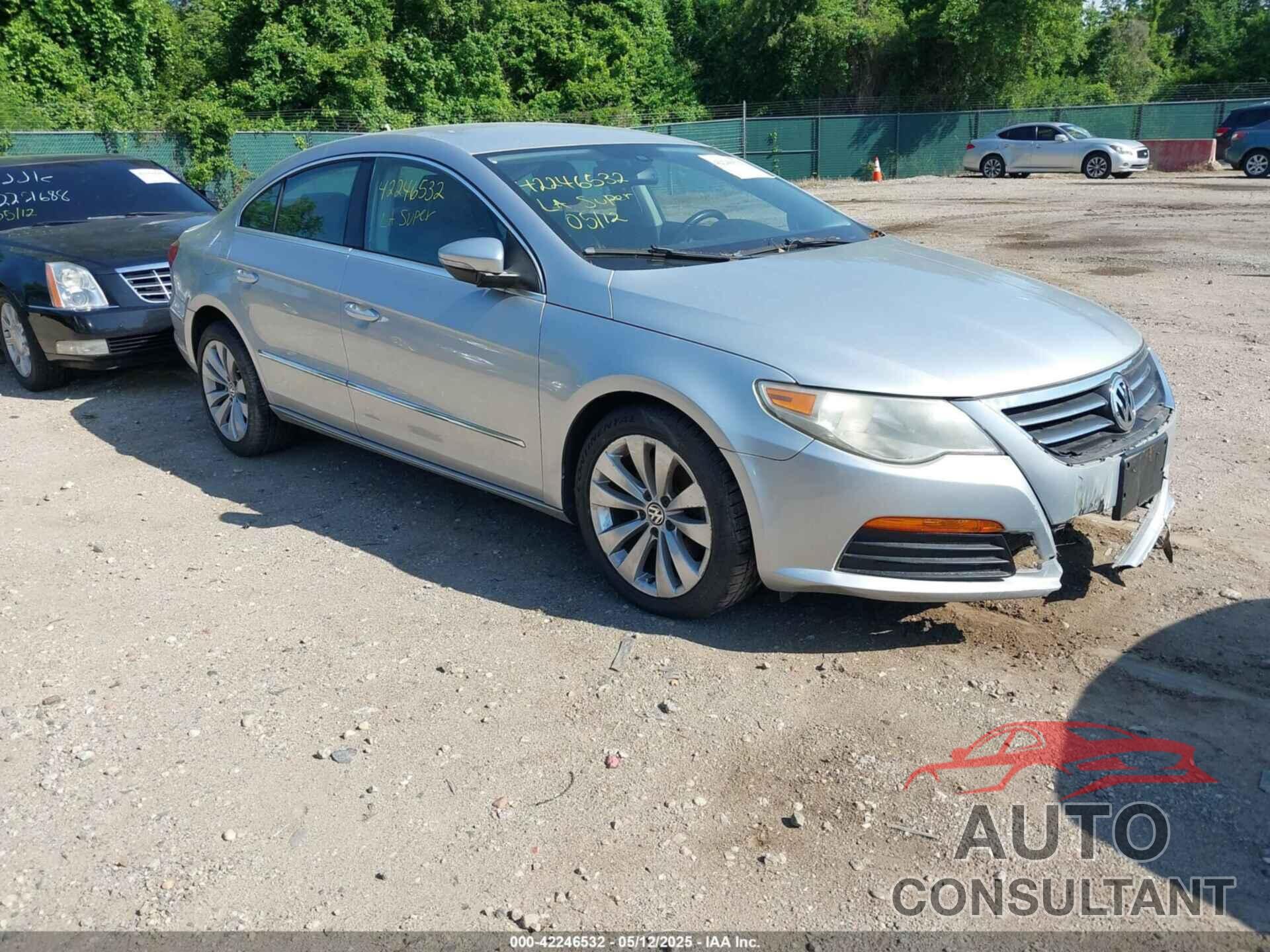 VOLKSWAGEN CC 2011 - WVWMP7AN3BE720351