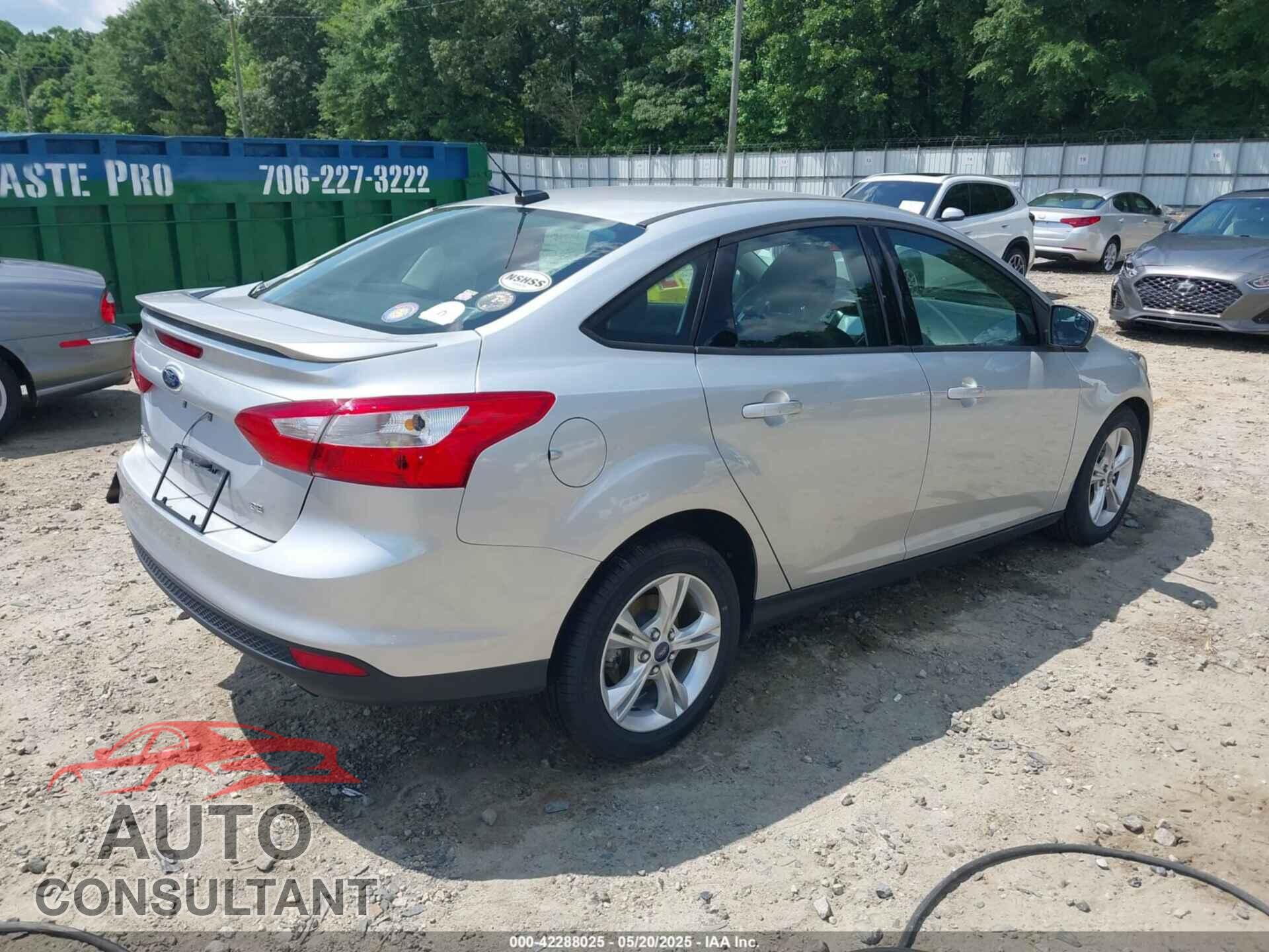 FORD FOCUS 2012 - 1FAHP3F29CL452465