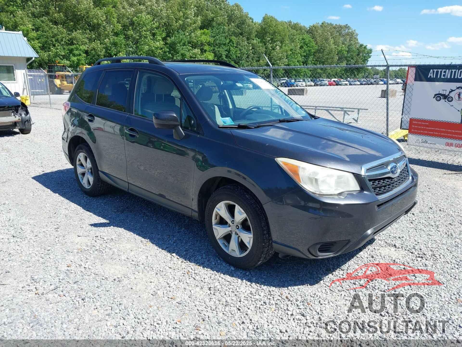 SUBARU FORESTER 2014 - JF2SJAEC4EH547409