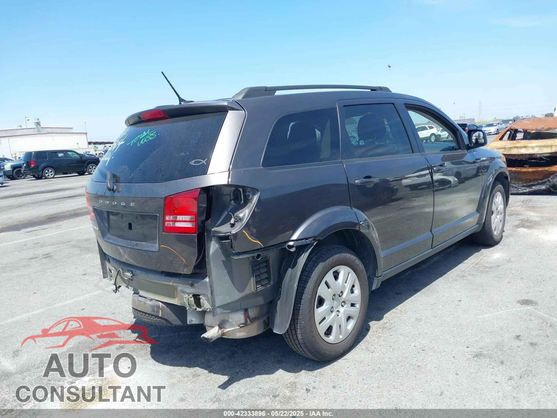 DODGE JOURNEY 2017 - 3C4PDCAB3HT559321