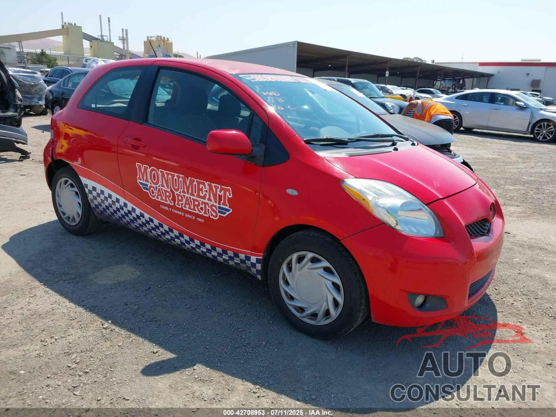 TOYOTA YARIS 2009 - JTDJT903795236736
