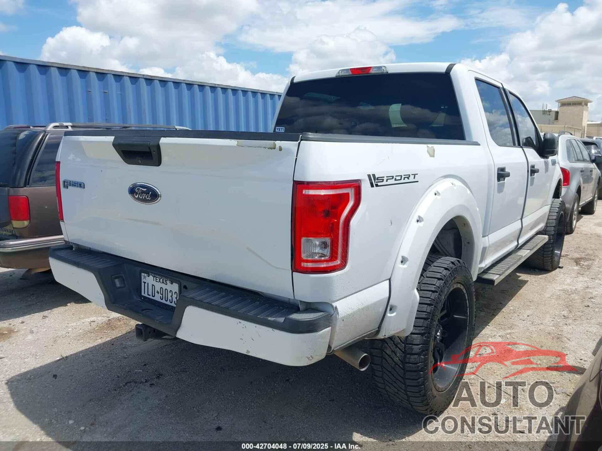 FORD F-150 2017 - 1FTEW1CF1HKD11608