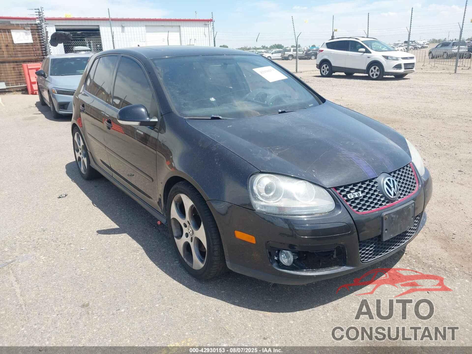 VOLKSWAGEN GTI 2009 - WVWGV71K89W134371