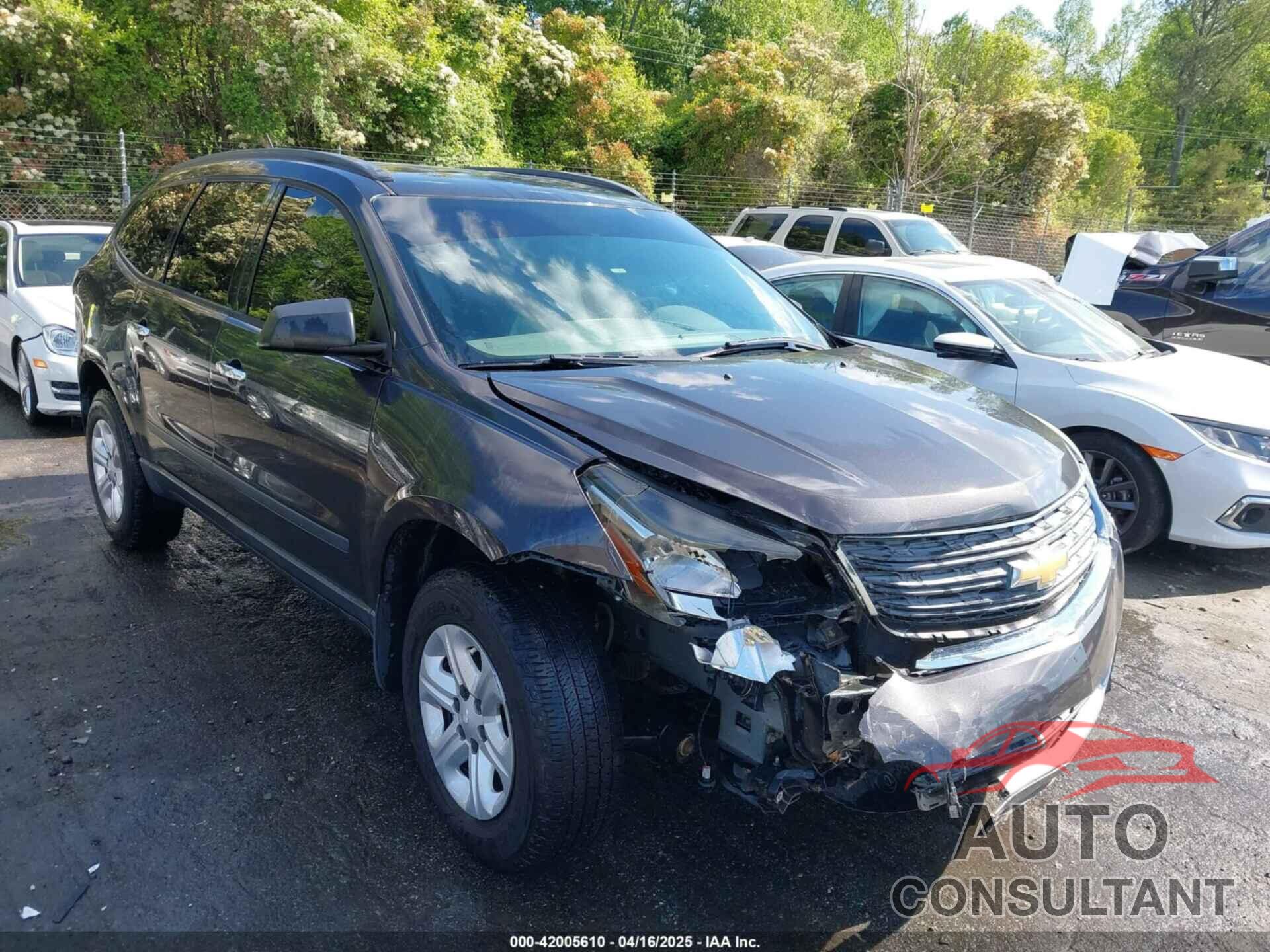CHEVROLET TRAVERSE 2015 - 1GNKRFED0FJ248403