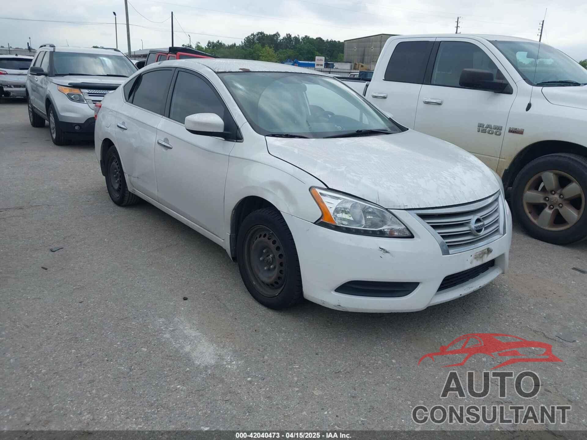 NISSAN SENTRA 2015 - 3N1AB7AP8FY213993