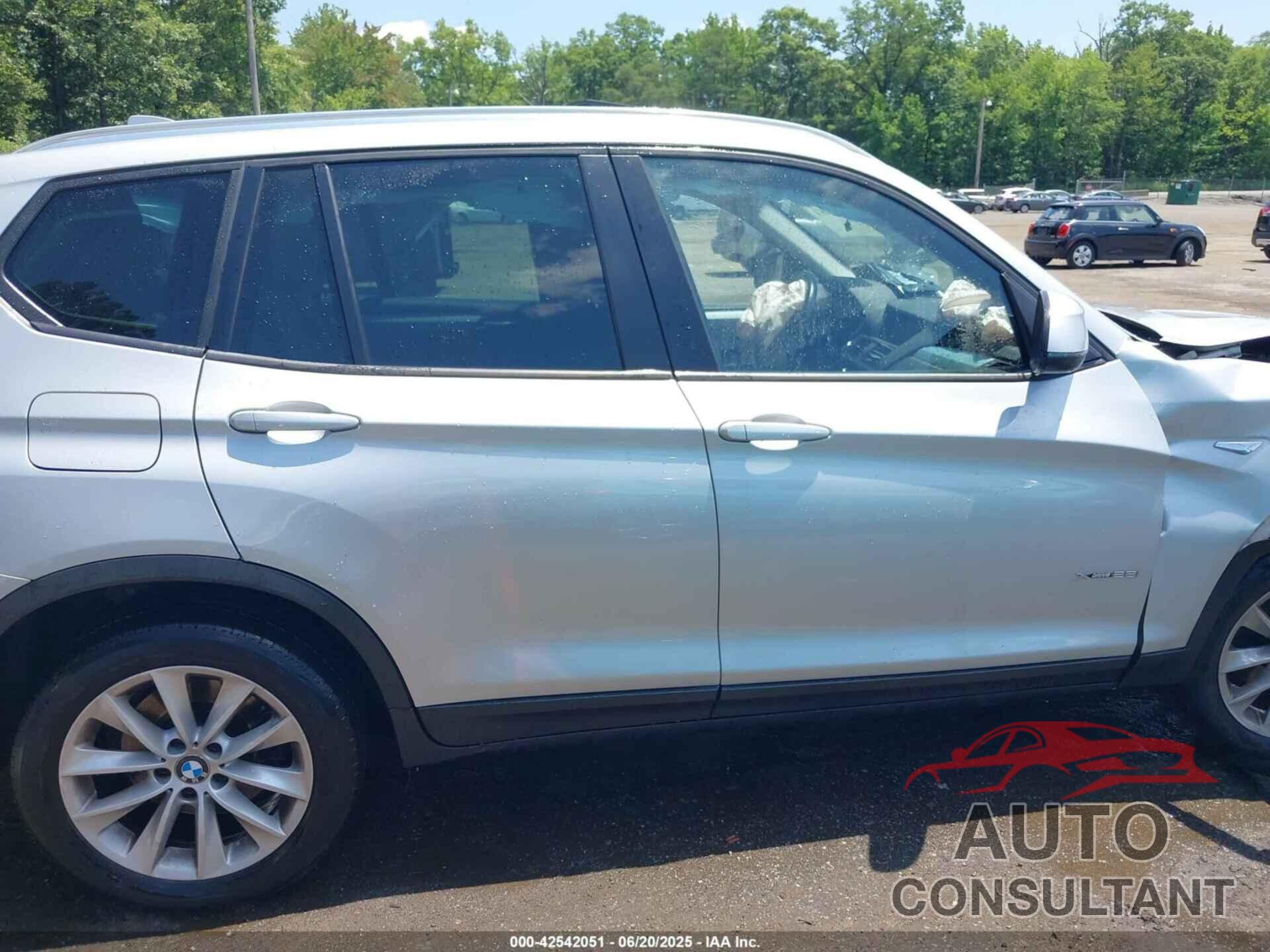 BMW X3 2015 - 5UXWX9C57F0D54934