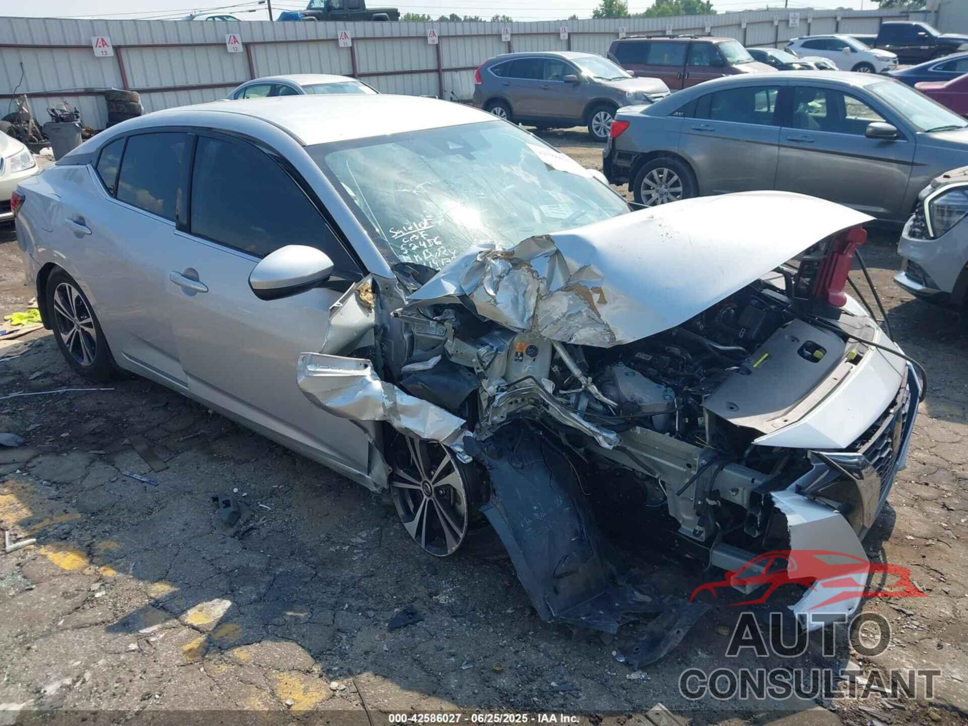 NISSAN SENTRA 2022 - 3N1AB8CV5NY299909