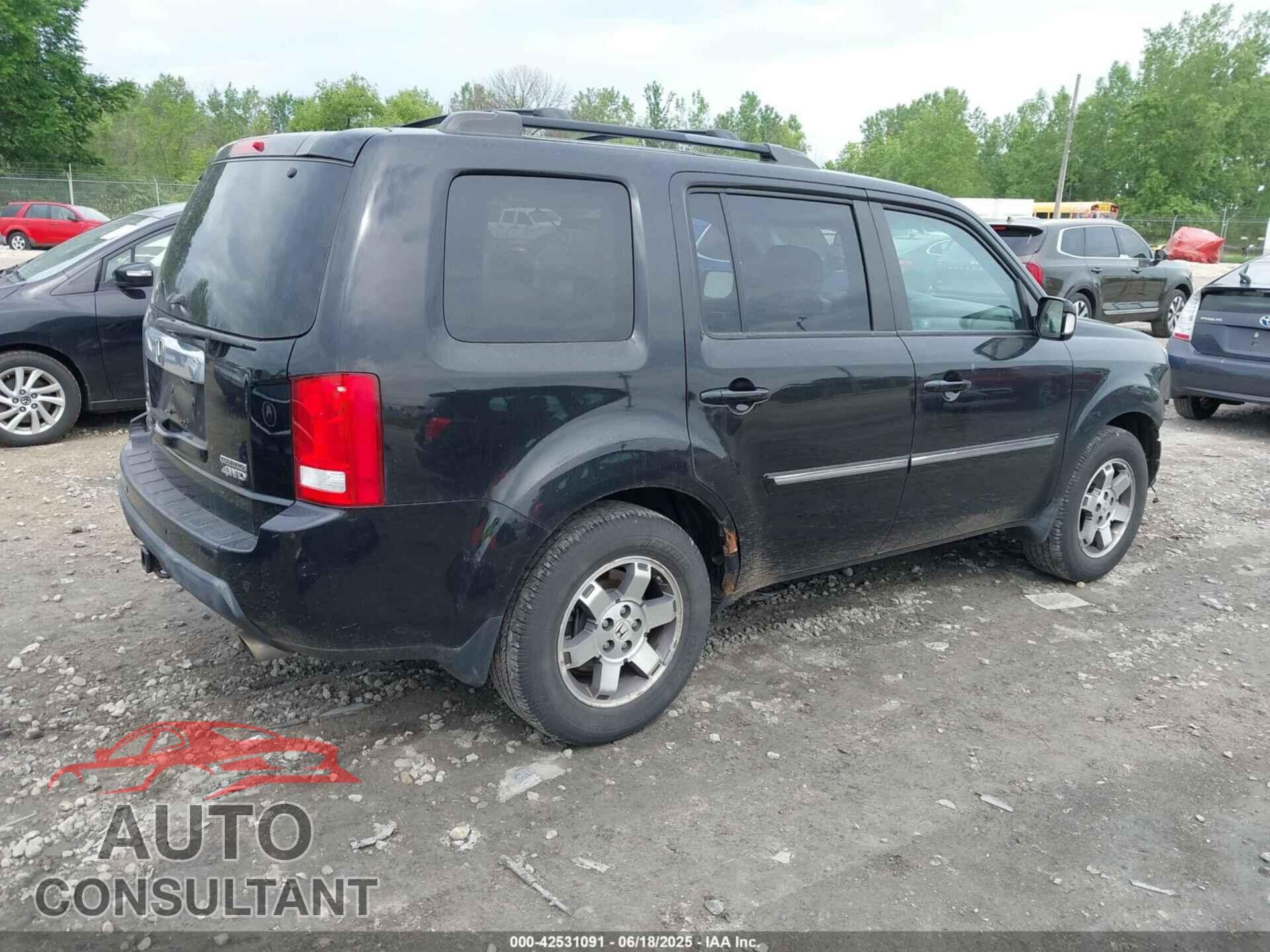 HONDA PILOT 2011 - 5FNYF4H97BB046876