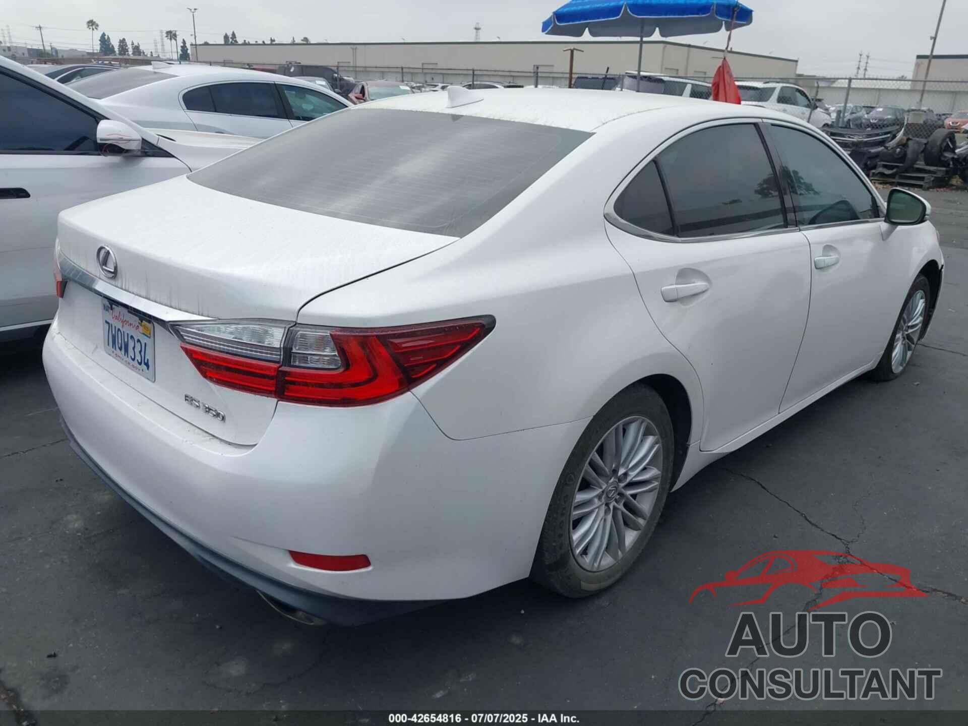 LEXUS ES 350 2017 - 58ABK1GG1HU057781