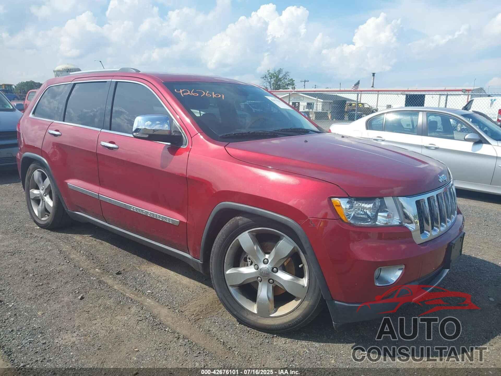 JEEP GRAND CHEROKEE 2012 - 1C4RJFCT1CC281564