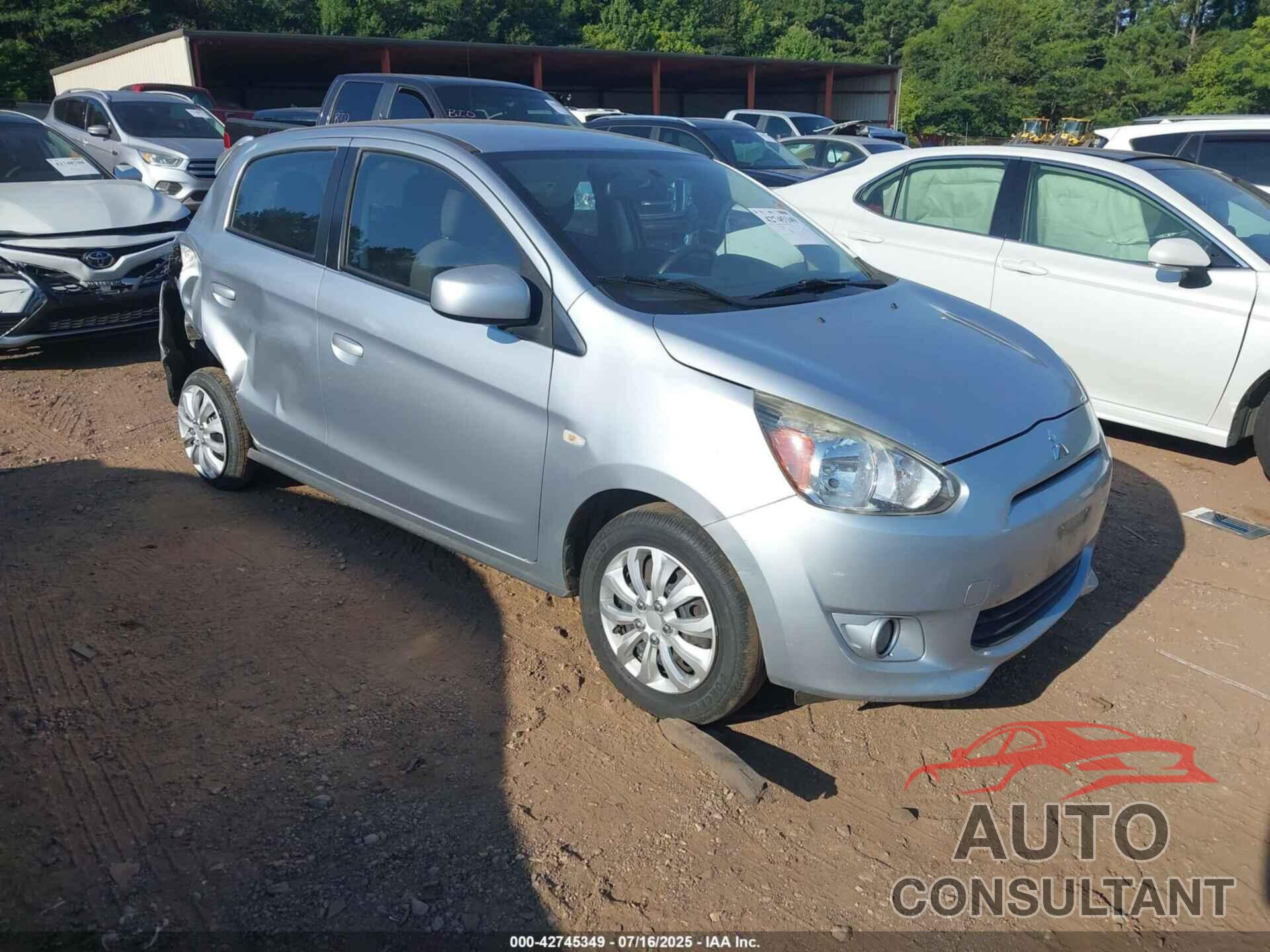 MITSUBISHI MIRAGE 2015 - ML32A3HJ8FH004976
