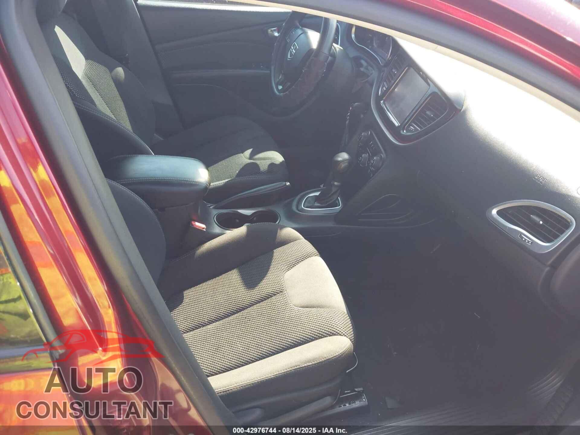 DODGE DART 2015 - 1C3CDFBBXFD315770