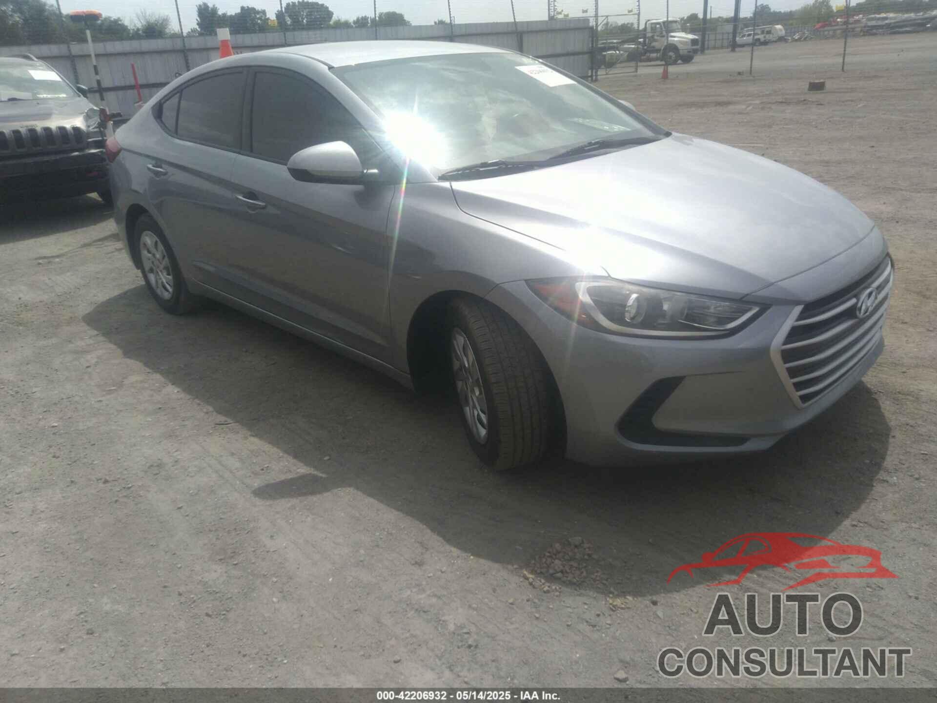 HYUNDAI ELANTRA 2017 - 5NPD74LF3HH074189