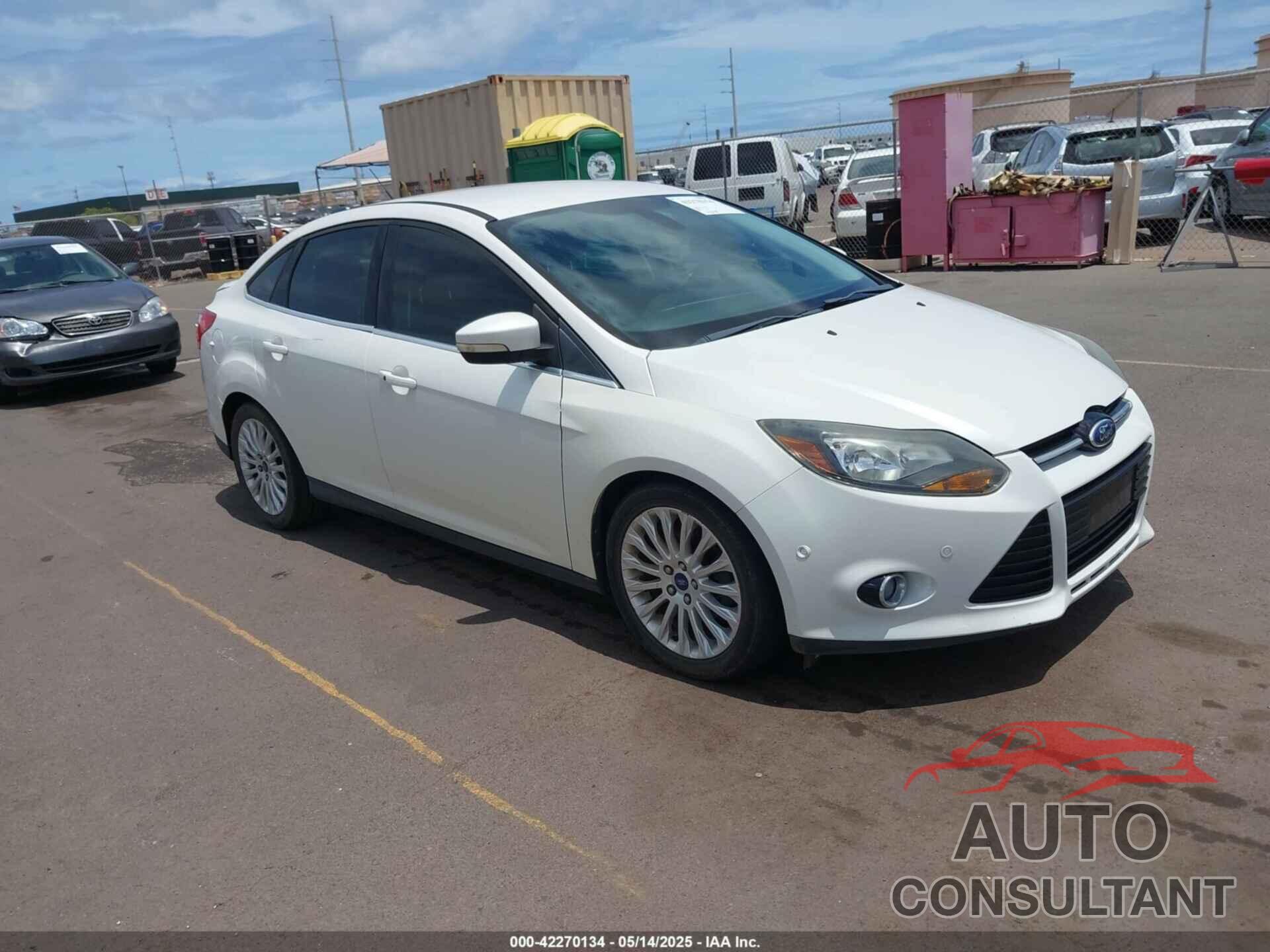 FORD FOCUS 2012 - 1FAHP3J26CL274022
