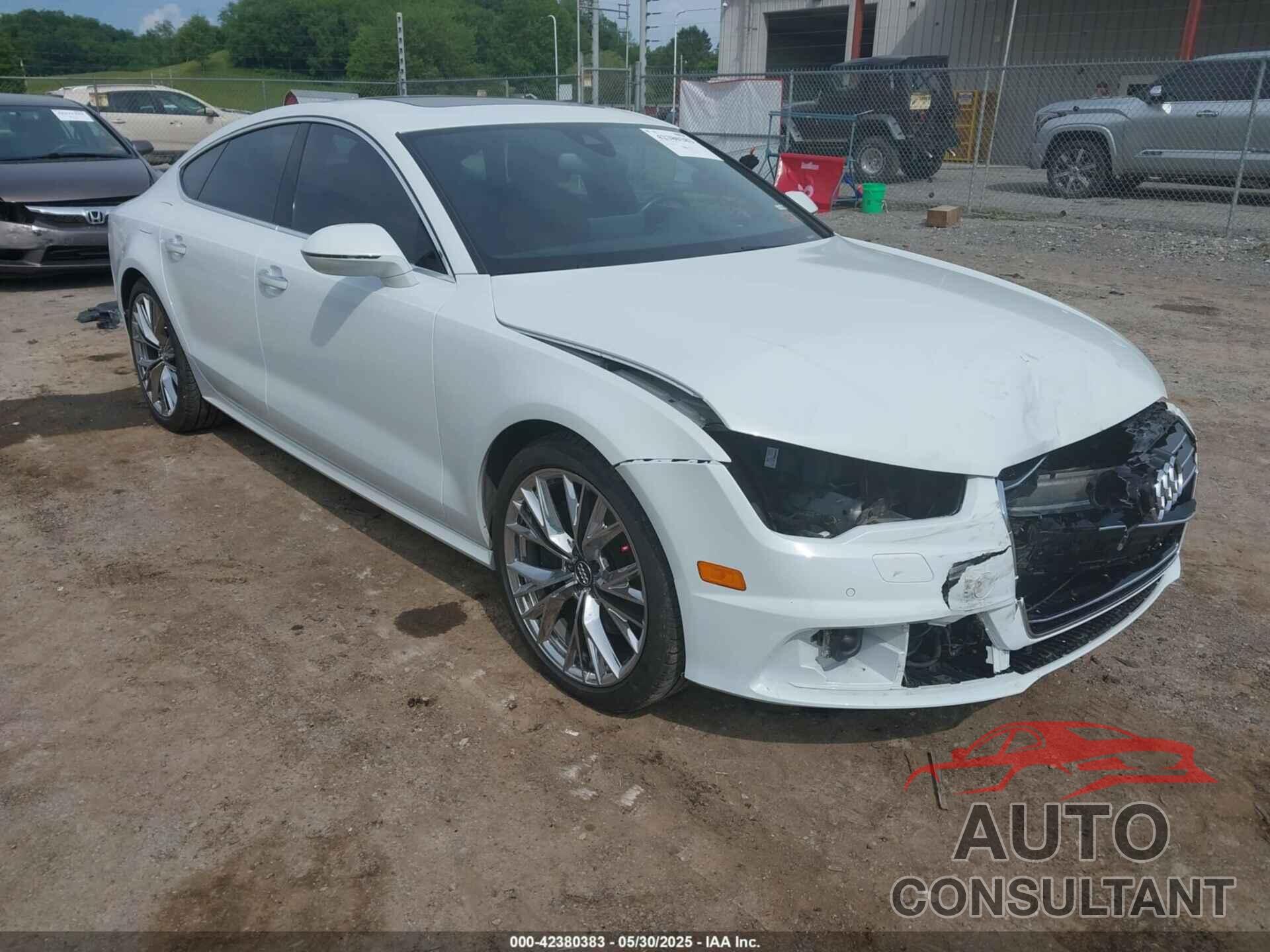AUDI A7 2016 - WAU2GAFC4GN043343